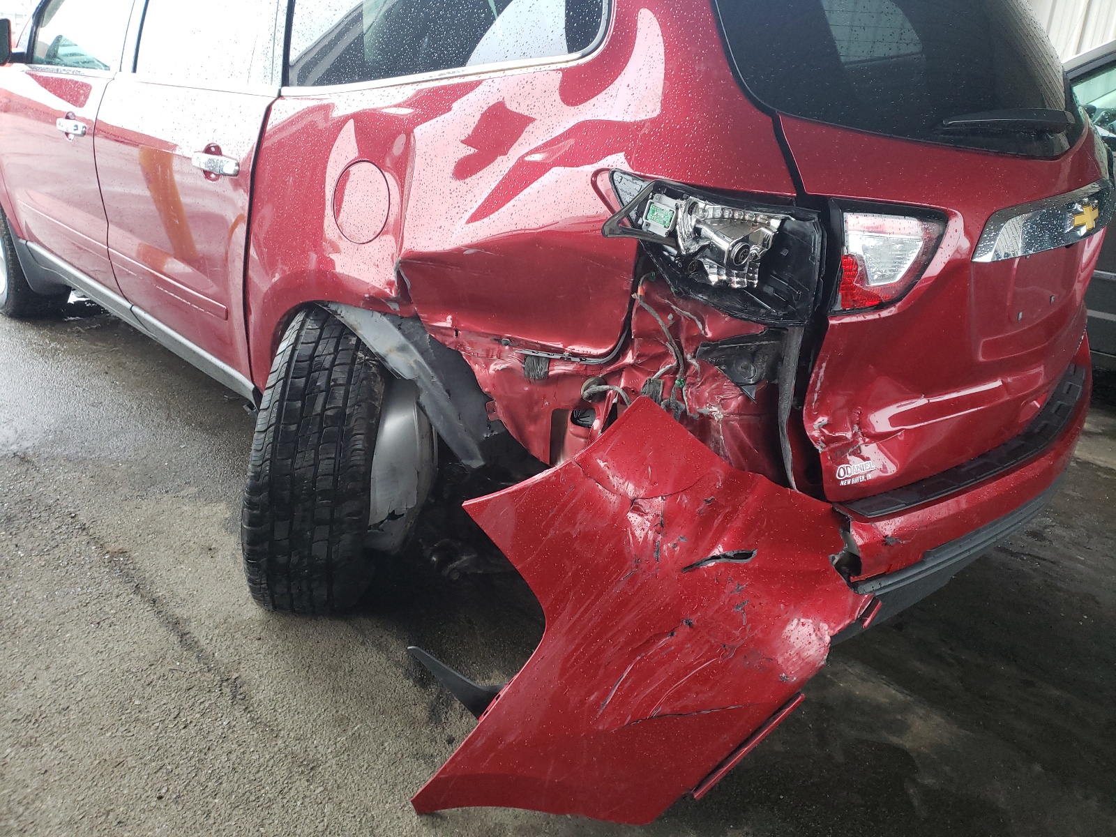 Photo 9 from auction – 2014 CHEVROLET TRAVERSE L with VIN 1GNKVGKD0EJ270891