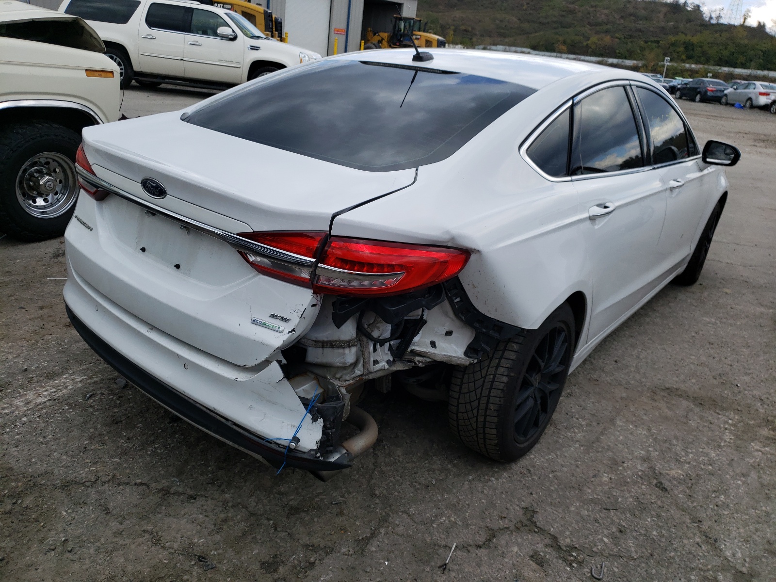 Photo 4 from auction – 2017 FORD FUSION SE with VIN 3FA6P0HDXHR143701