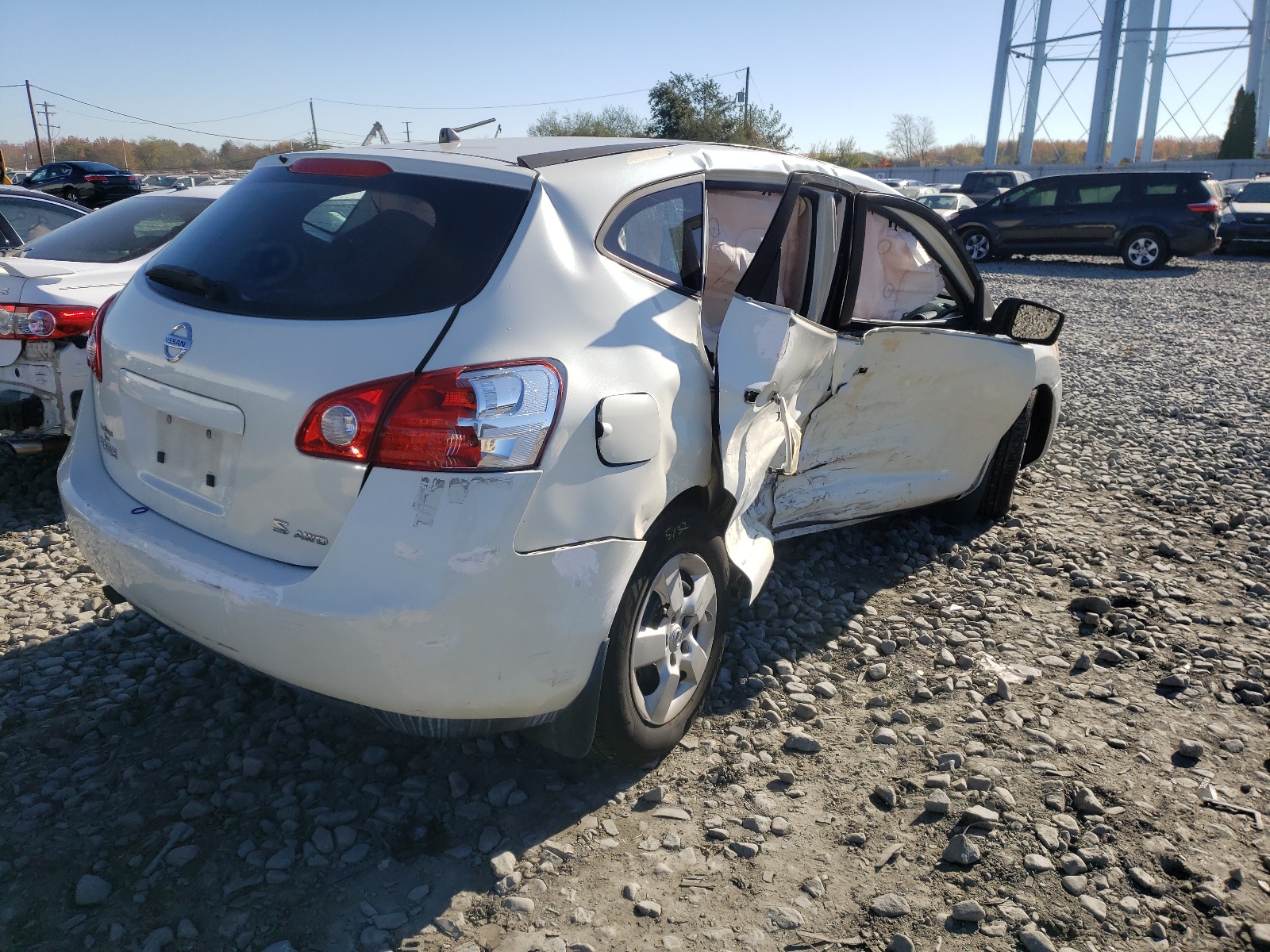 Photo 4 from auction – 2008 NISSAN ROGUE S with VIN JN8AS58V18W407933