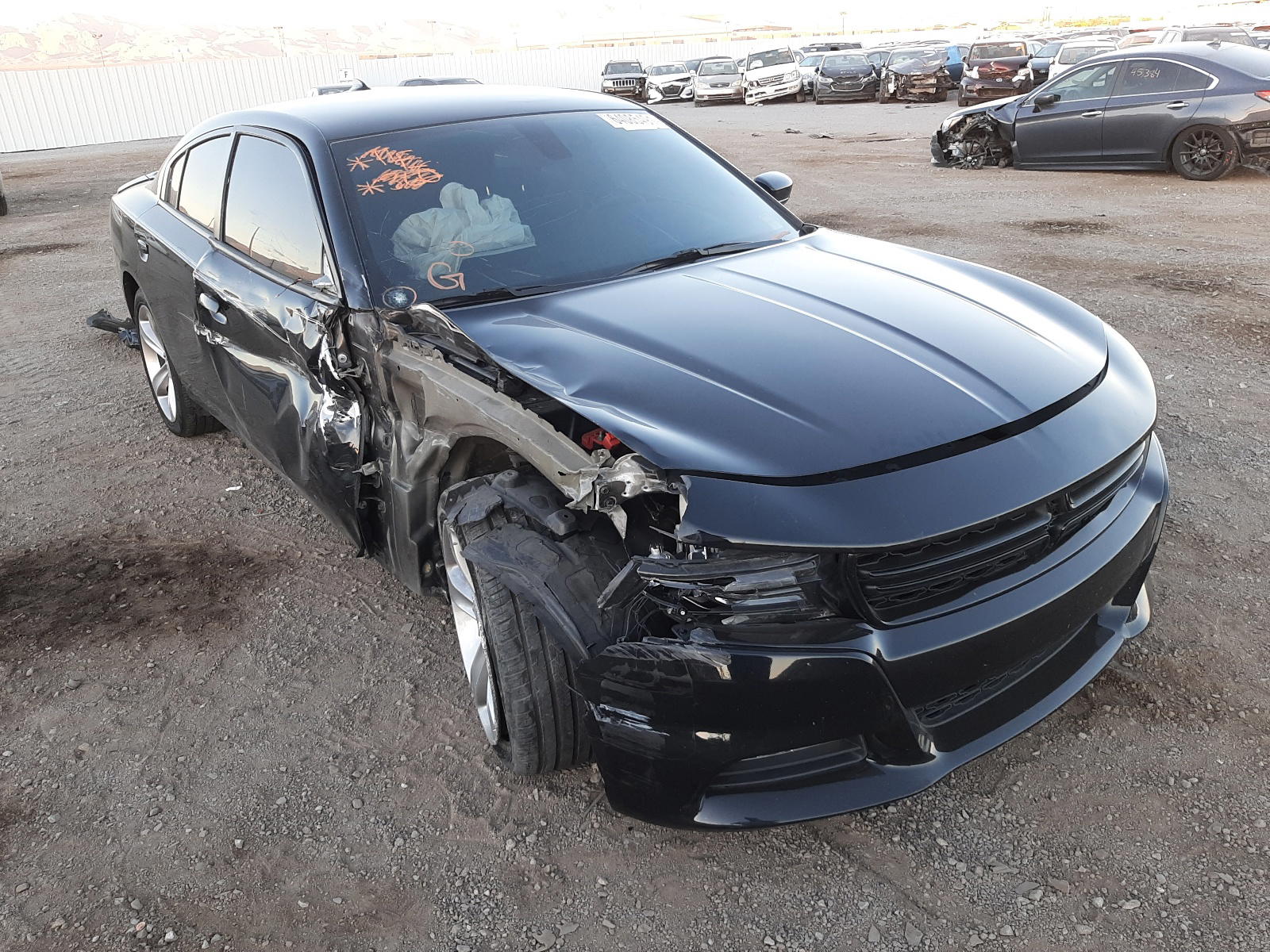 DODGE CHARGER R/ 2017 with VIN 2C3CDXCT6HH625062 - Photo from auction