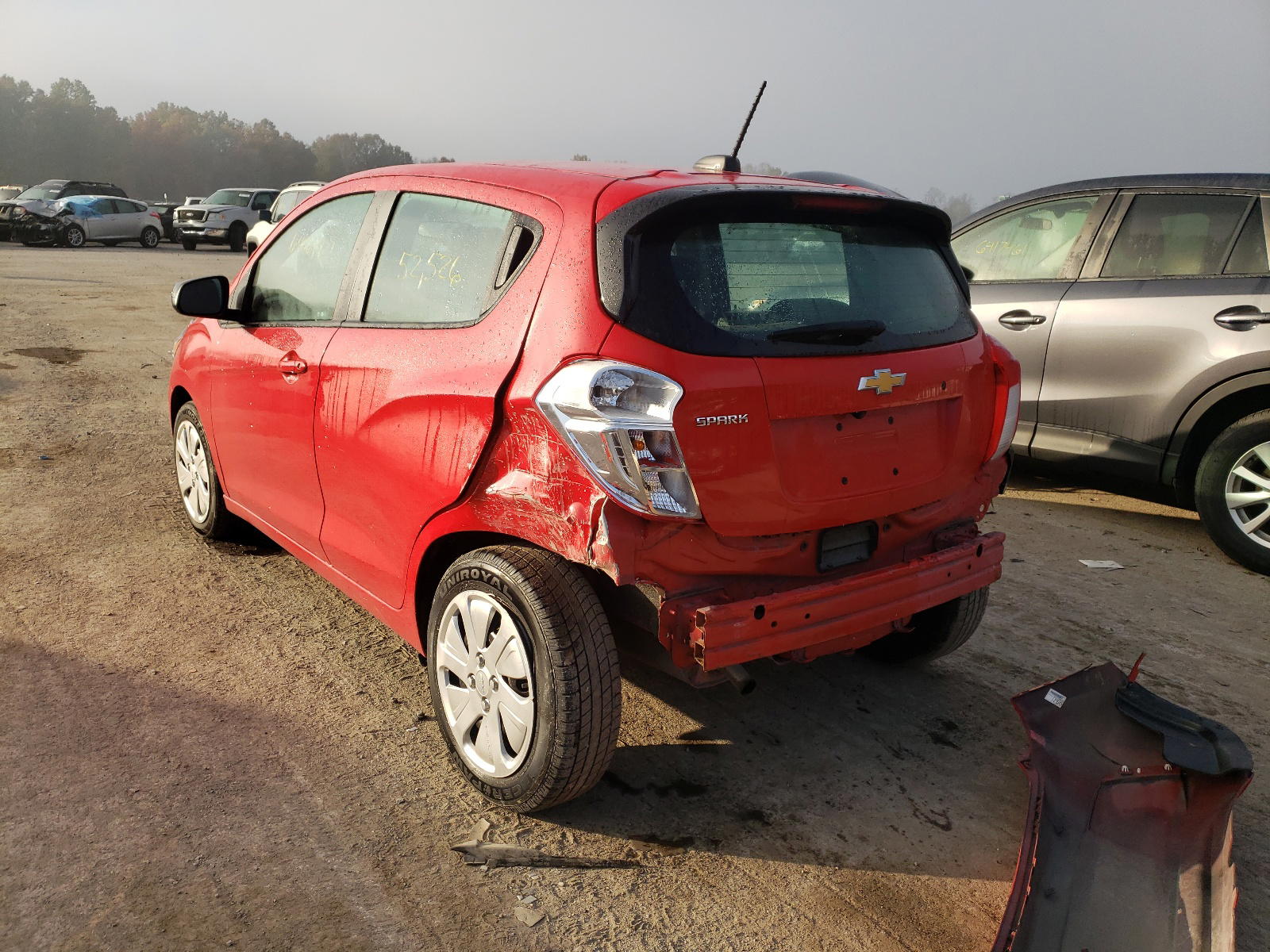 Photo 3 from auction – 2017 CHEVROLET SPARK LS with VIN KL8CB6SA7HC728059