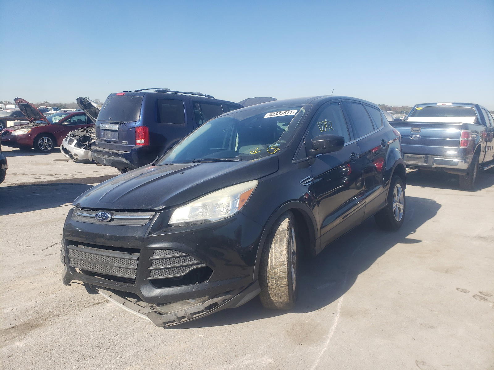Photo 2 from auction – 2013 FORD ESCAPE SE with VIN 1FMCU0GX8DUC37527