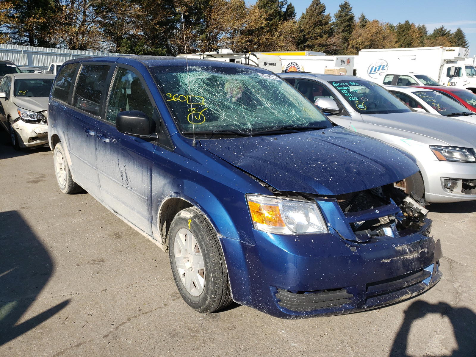 DODGE GRAND CARA 2010 with VIN 2D4RN4DE8AR333904 - Photo from auction
