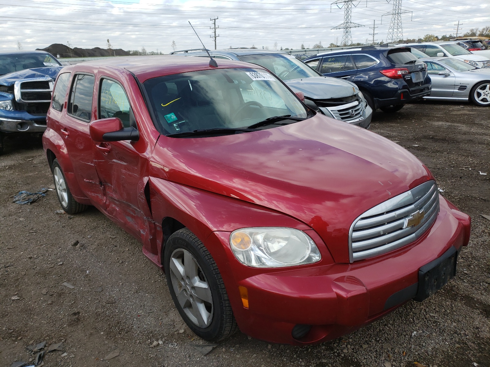 Photo 1 from auction – 2010 CHEVROLET HHR LT with VIN 3GNBABDB5AS605579