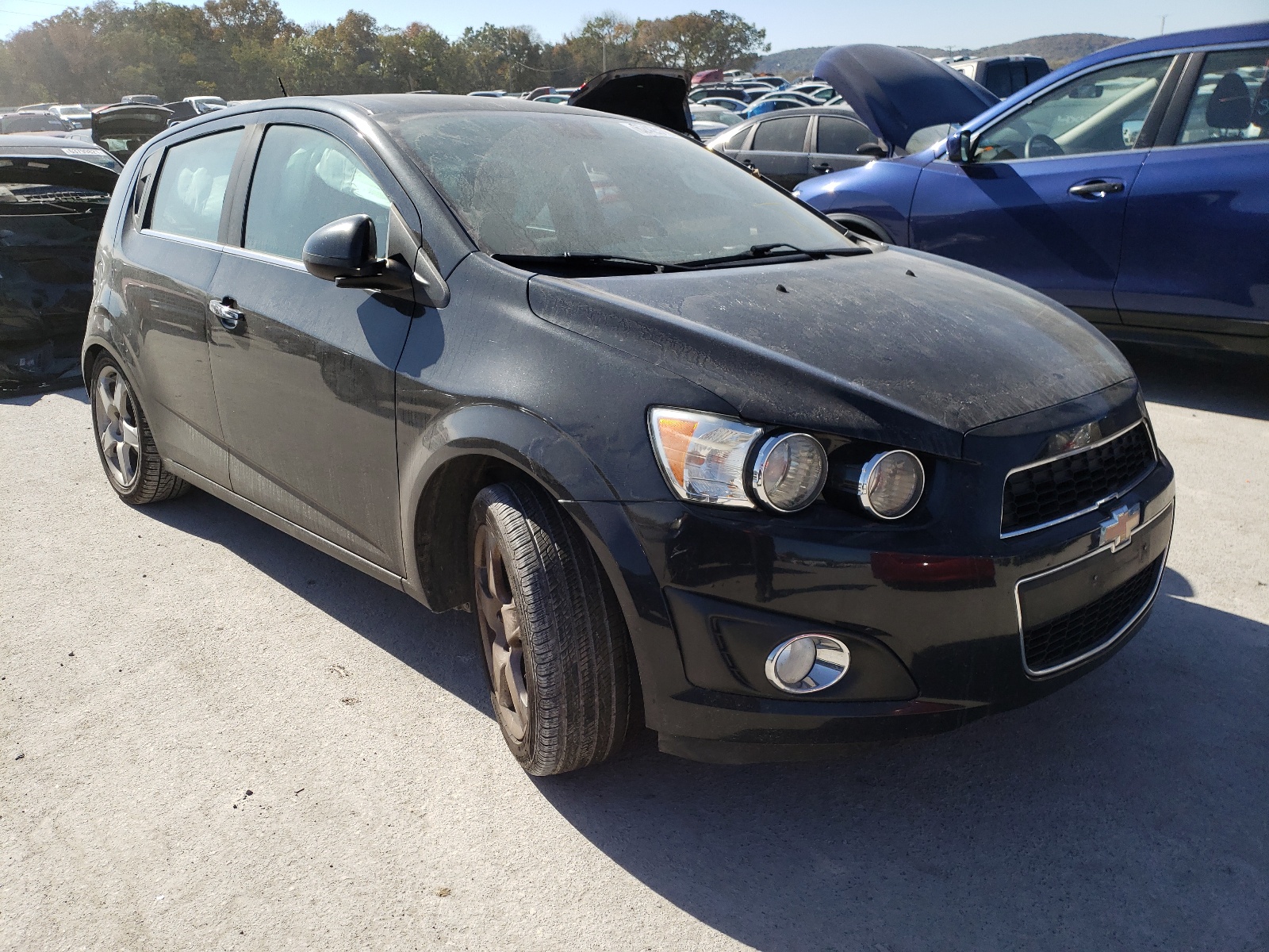 Photo 1 from auction – 2015 CHEVROLET SONIC LTZ with VIN 1G1JE6SB1F4107379