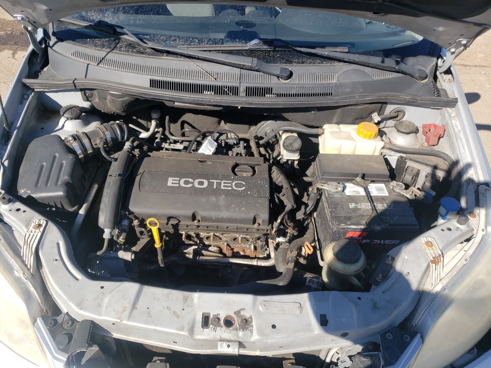 Photo 7 from auction – 2009 CHEVROLET AVEO LS with VIN KL1TD66E79B377778