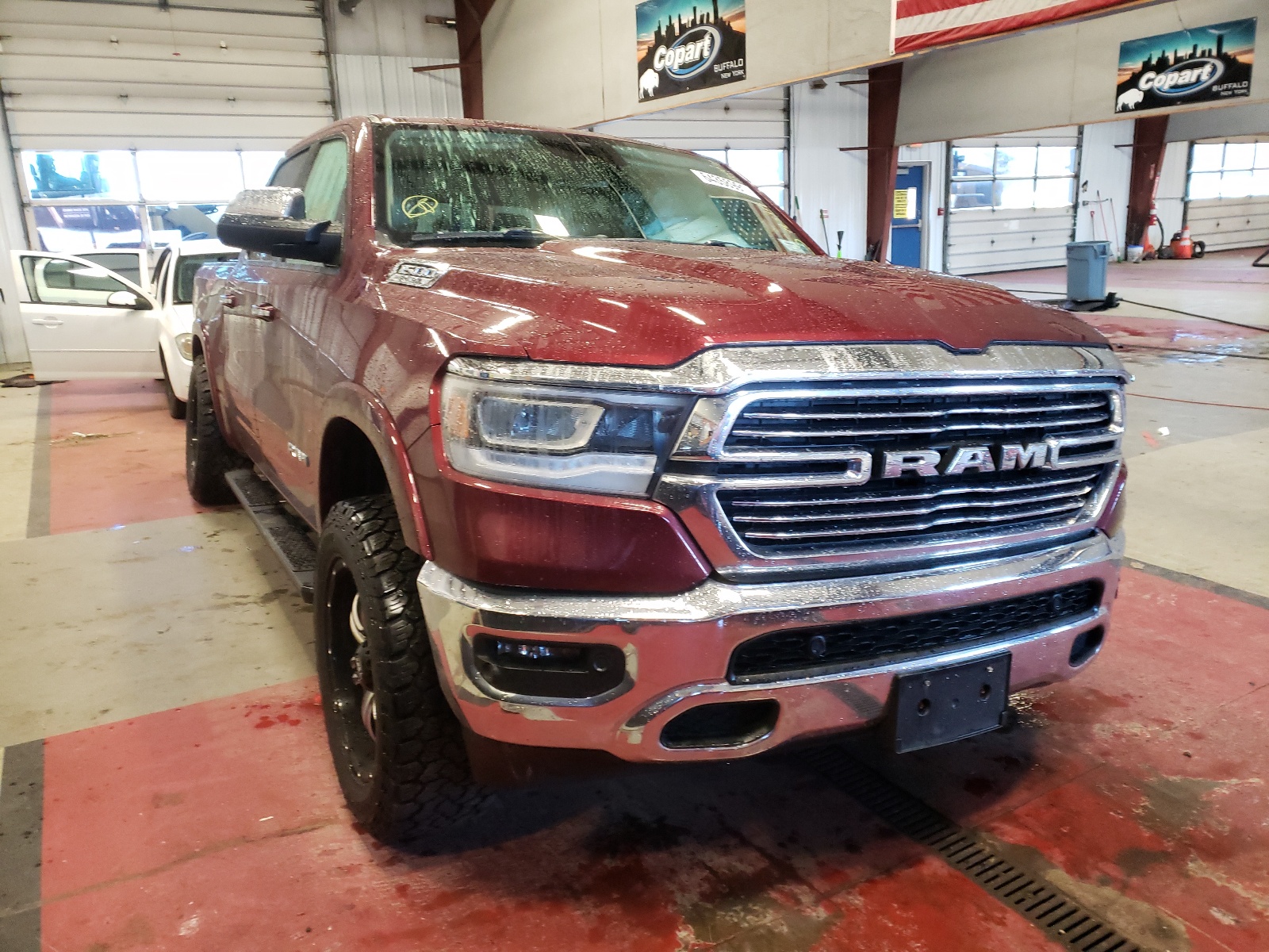 RAM 1500 LARAM 2019 with VIN 1C6SRFJT4KN507071 - Photo from auction