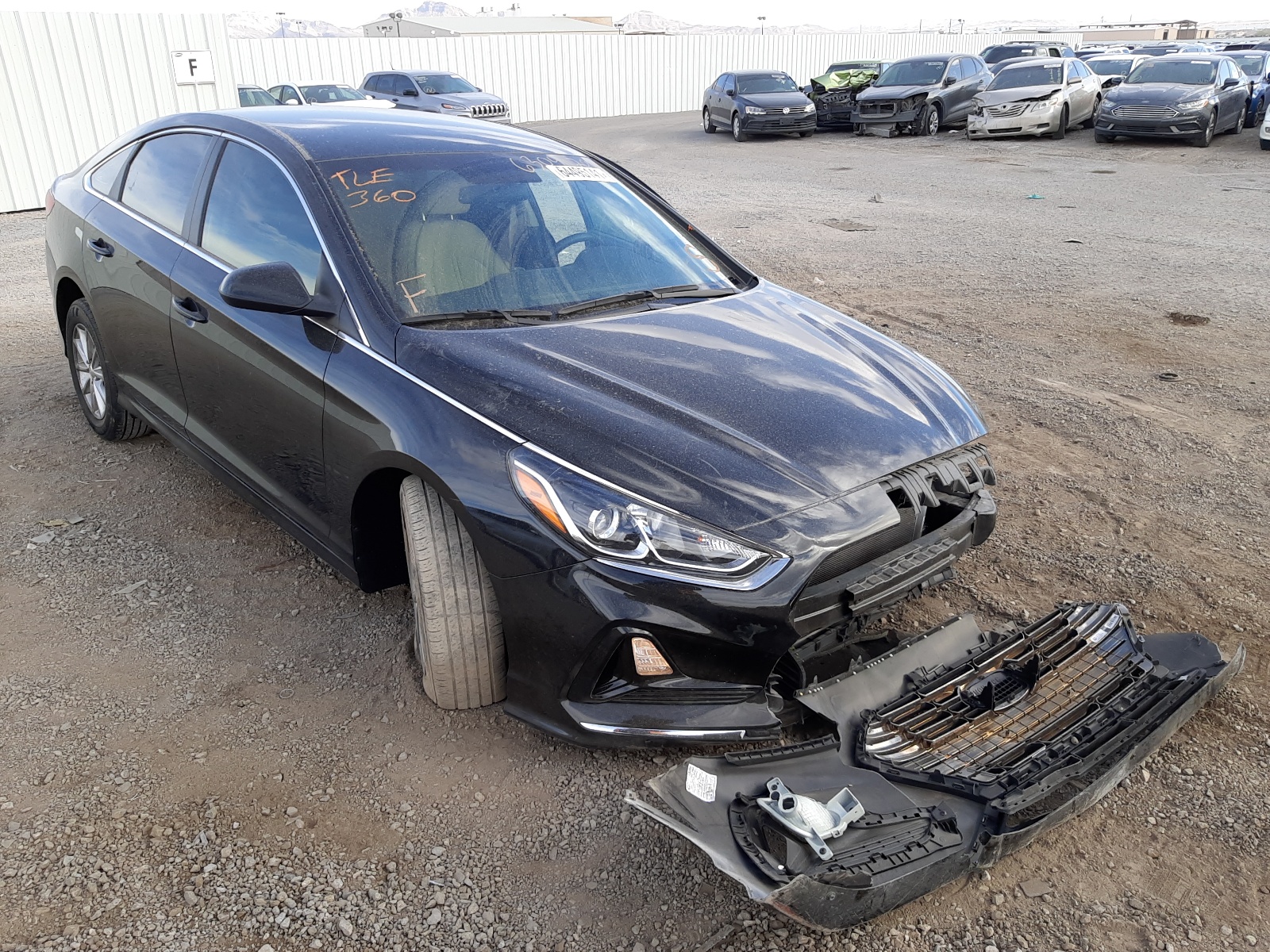 HYUNDAI SONATA SE 2019 with VIN 5NPE24AF4KH789849 - Photo from auction