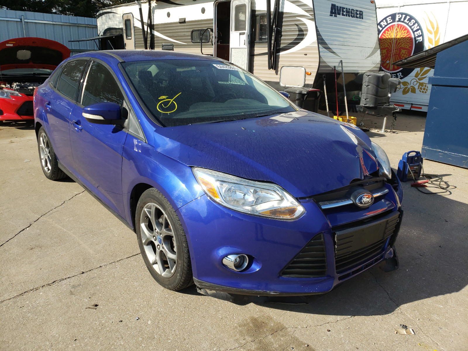 FORD FOCUS SE 2013 with VIN 1FADP3F25DL271217 - Photo from auction