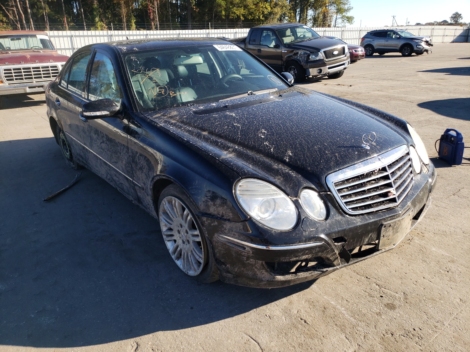 MERCEDES-BENZ E 350 2007 with VIN WDBUF56X47B059034 - Photo from auction