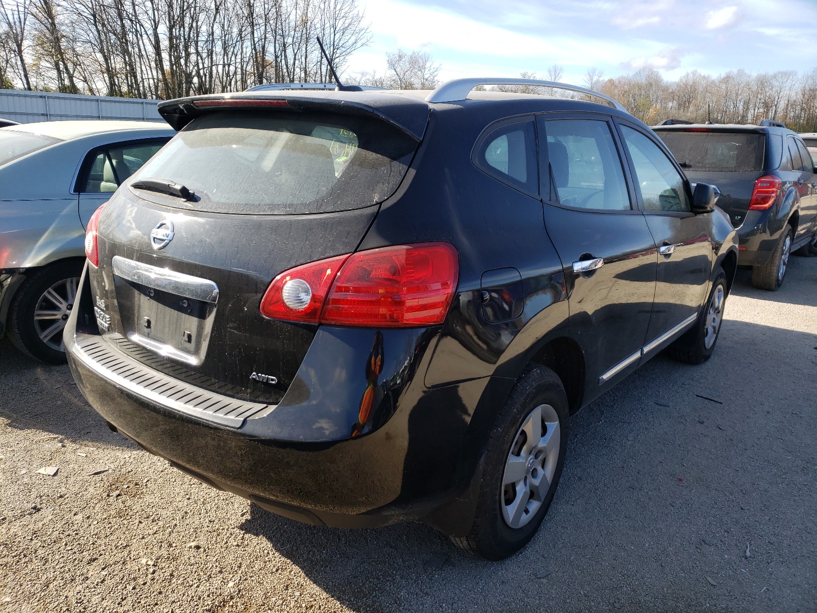 Photo 4 from auction – 2014 NISSAN ROGUE SELE with VIN JN8AS5MVXEW709688