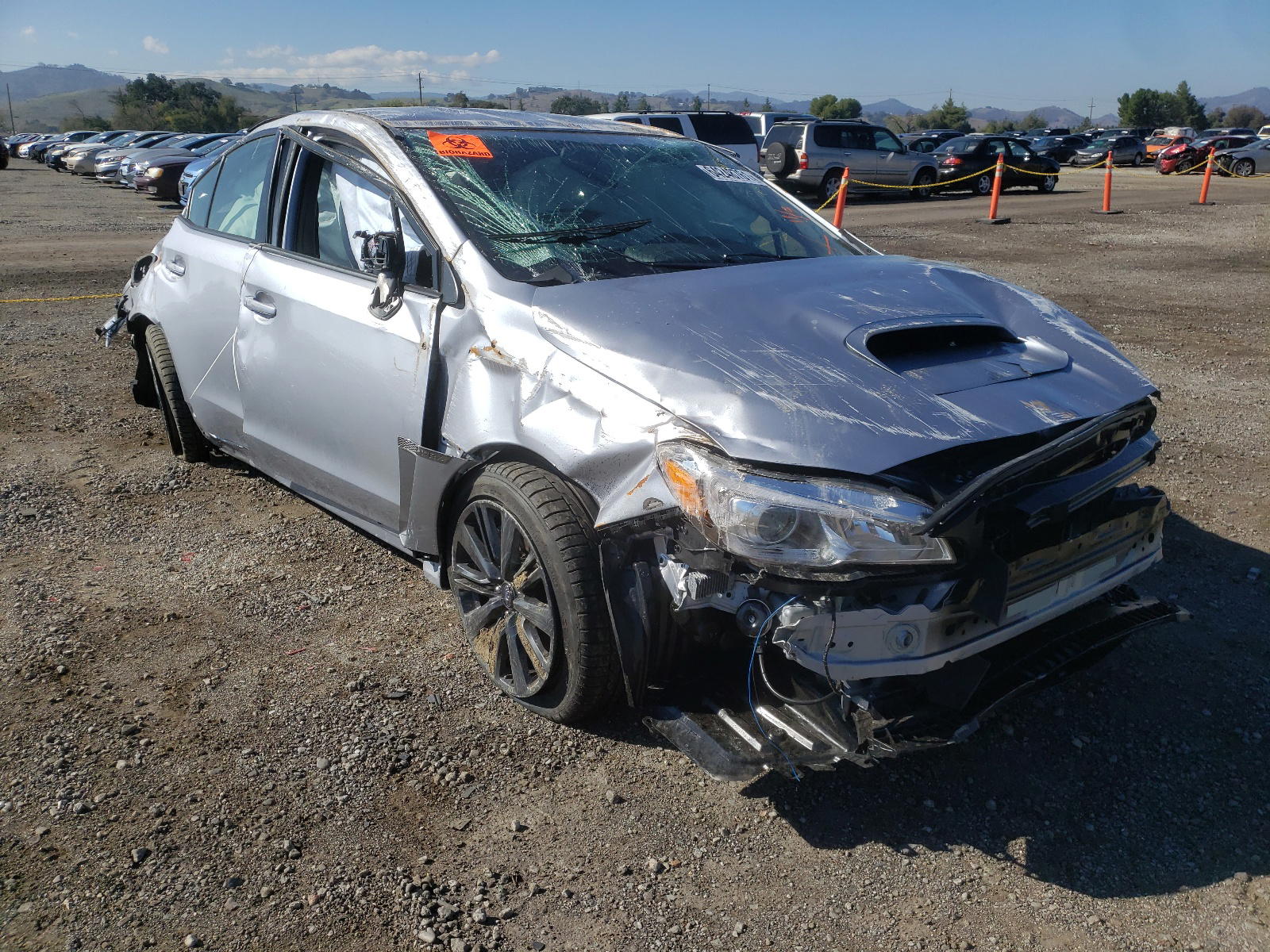 SUBARU WRX 2021 with VIN JF1VA1A66M9820716 - Photo from auction