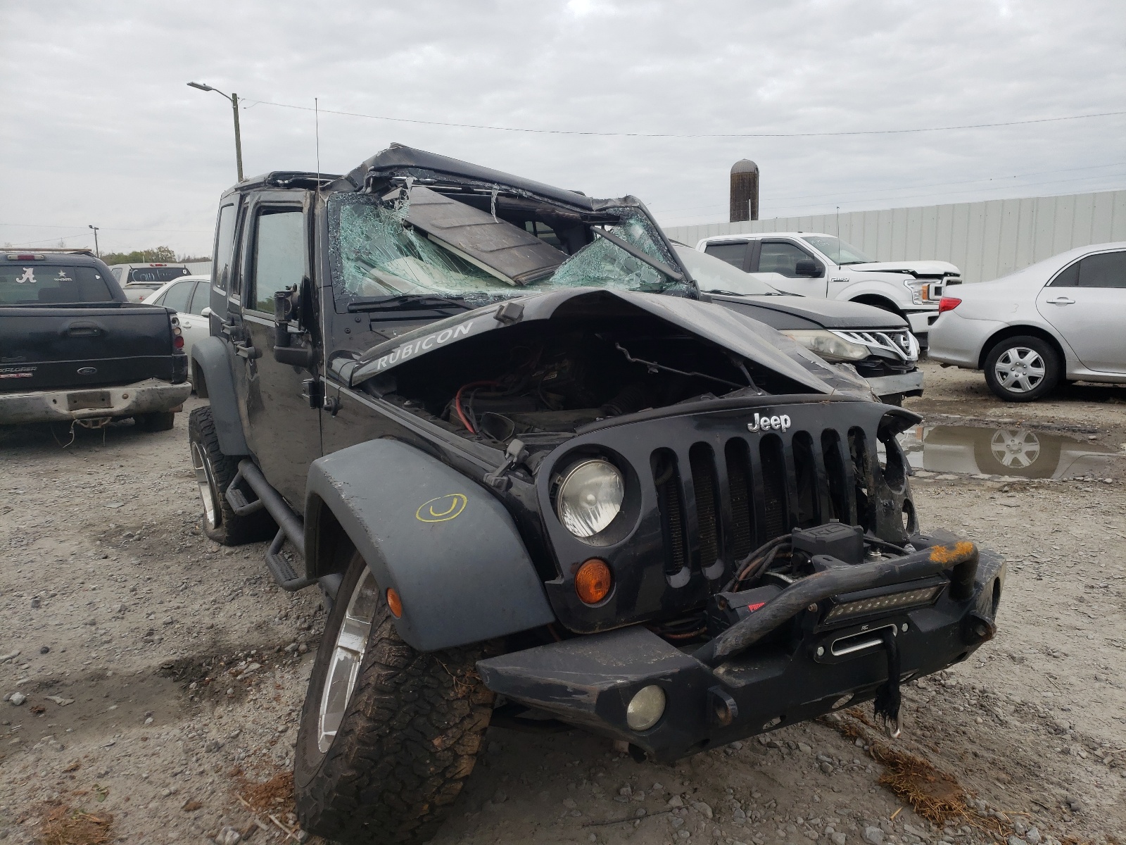 JEEP WRANGLER 2008 with VIN 1J4GA69148L631283 - Photo from auction