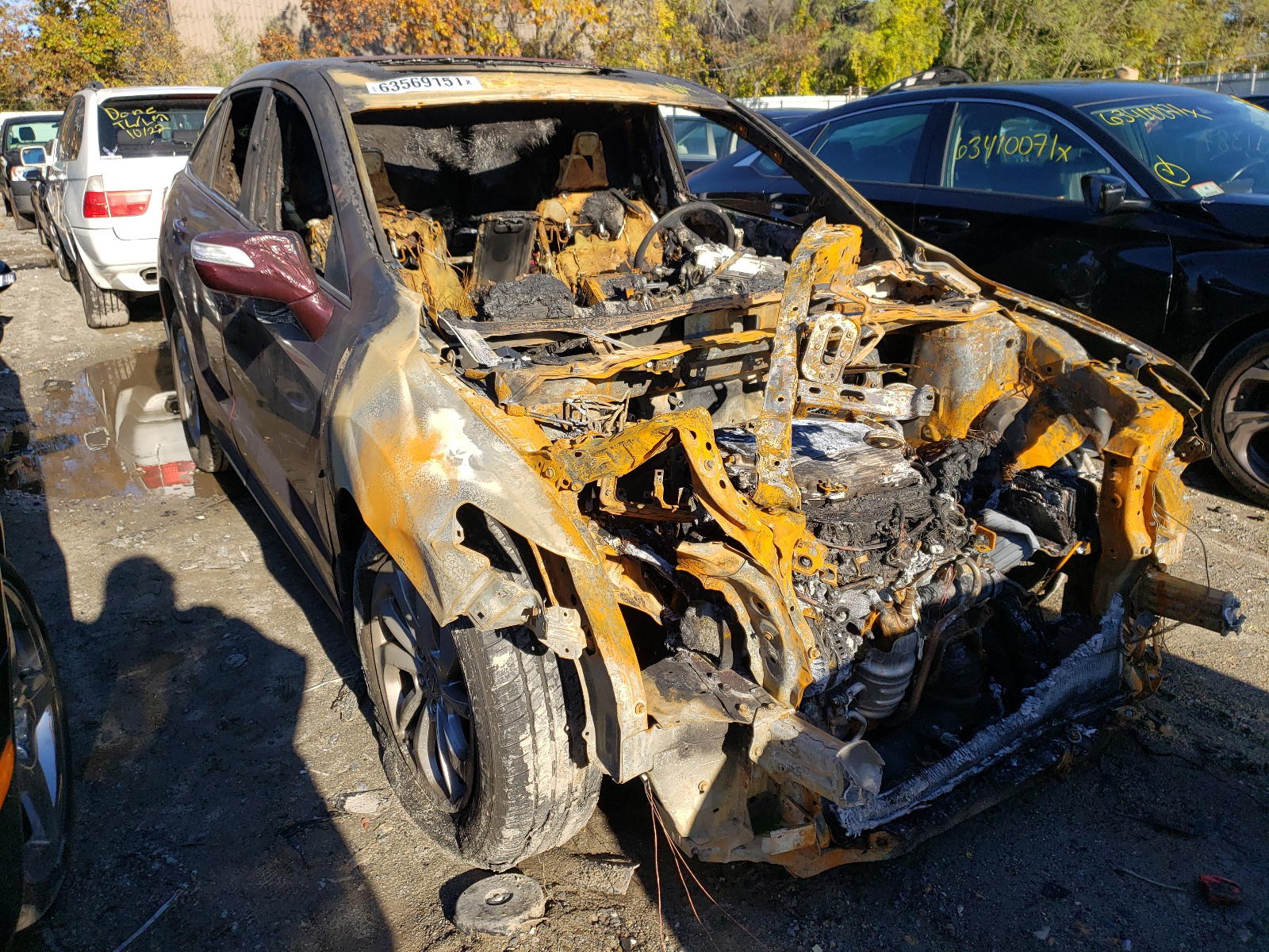 ACURA RDX 2018 with VIN 5J8TB4H33JL024761 - Photo from auction