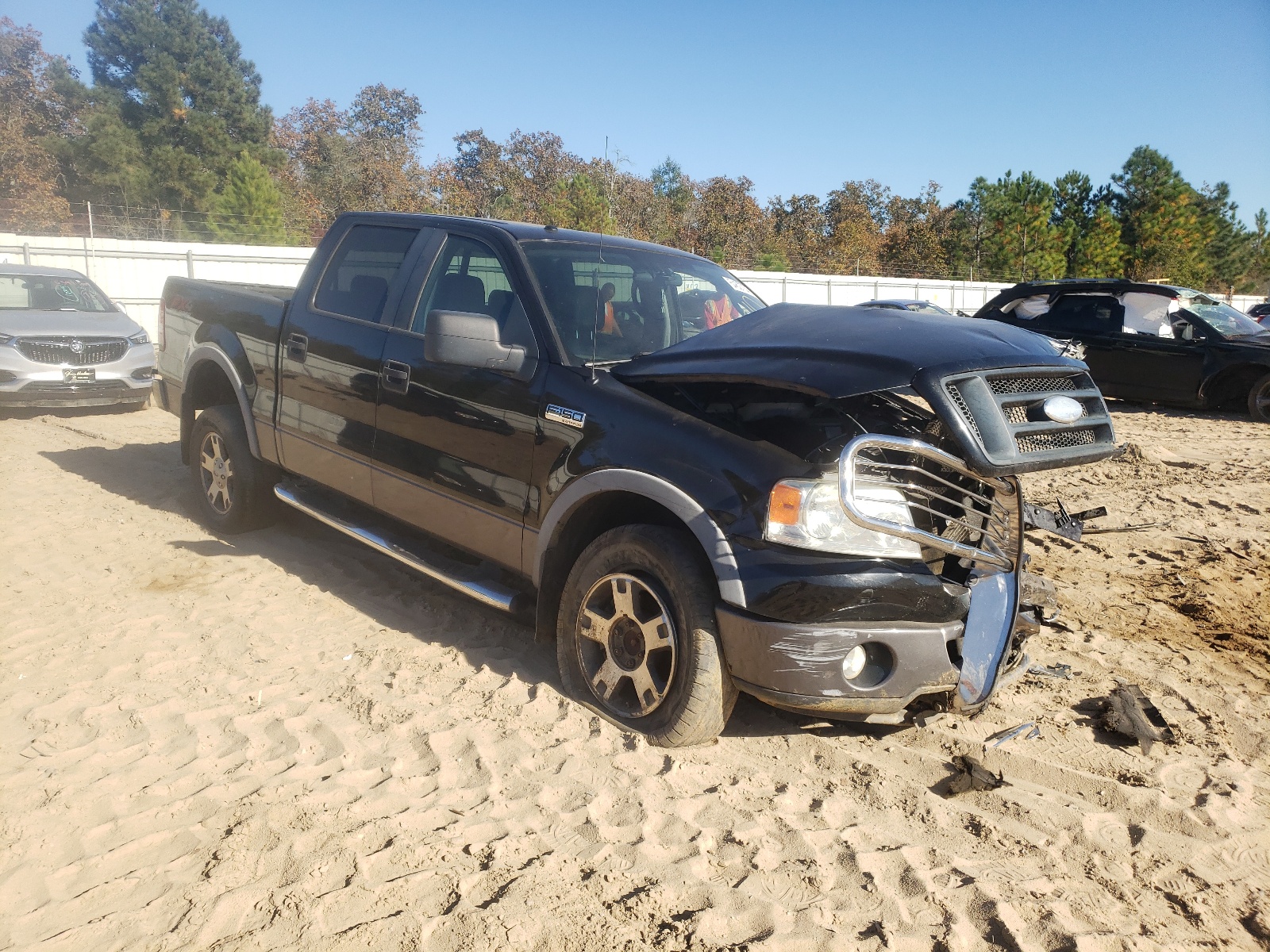 FORD F150 SUPER 2007 with VIN 1FTPW14V77KC14393 - Photo from auction