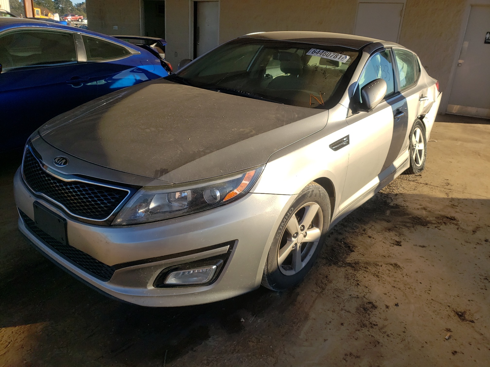 Photo 2 from auction – 2015 KIA OPTIMA LX with VIN 5XXGM4A72FG457020