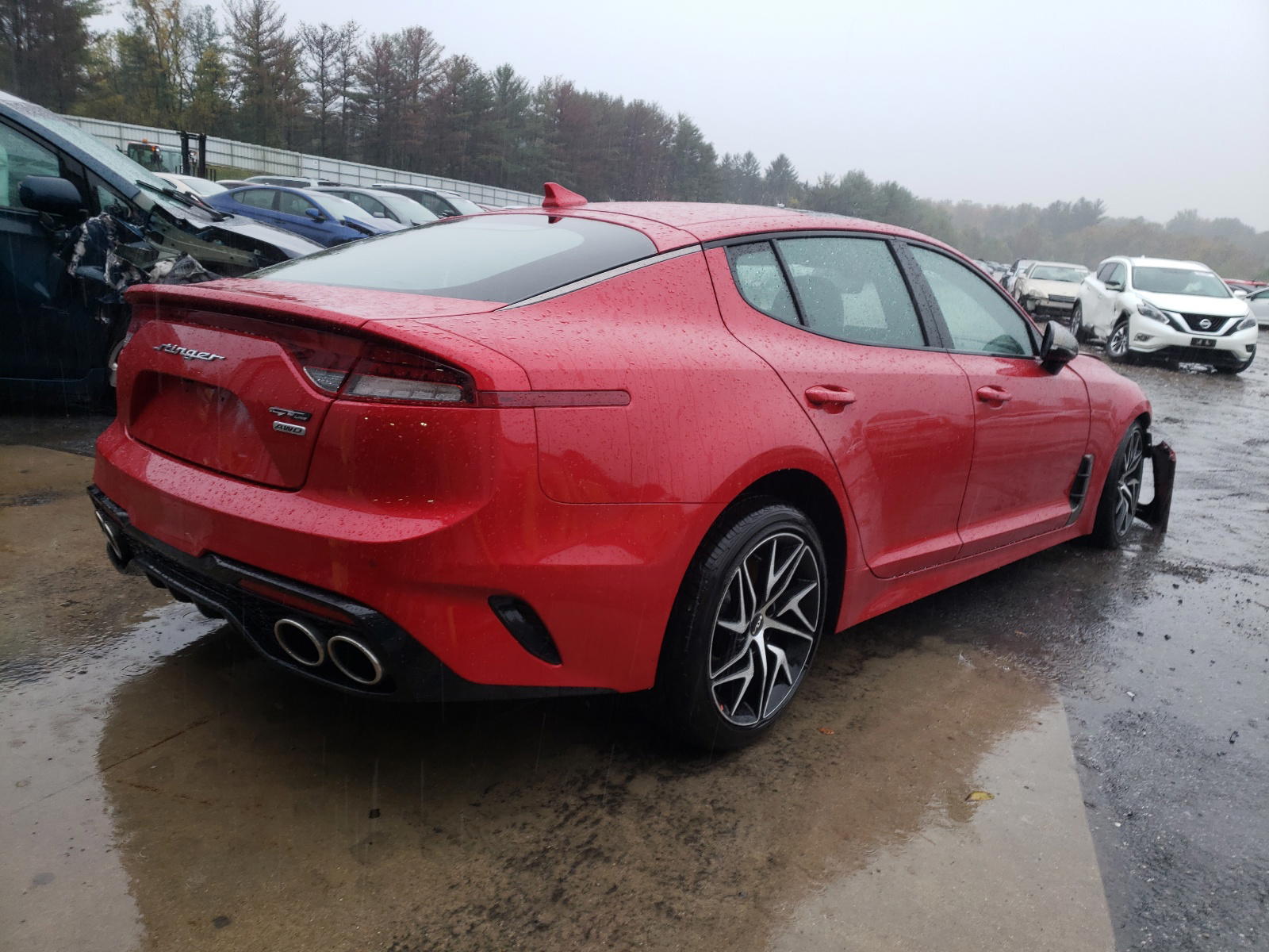 Photo 4 from auction – 2022 KIA STINGER GT with VIN KNAE35LD2N6107769