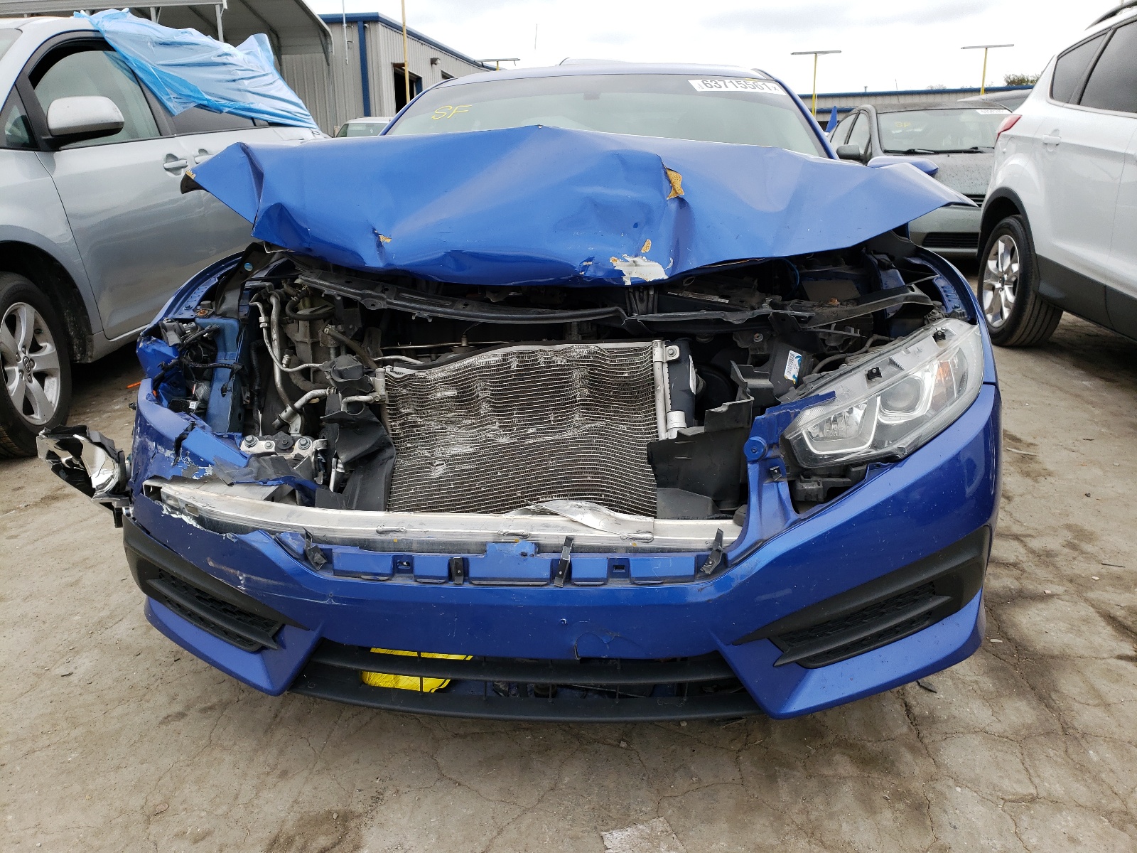 Photo 9 from auction – 2016 HONDA CIVIC LX with VIN 19XFC2F53GE014251