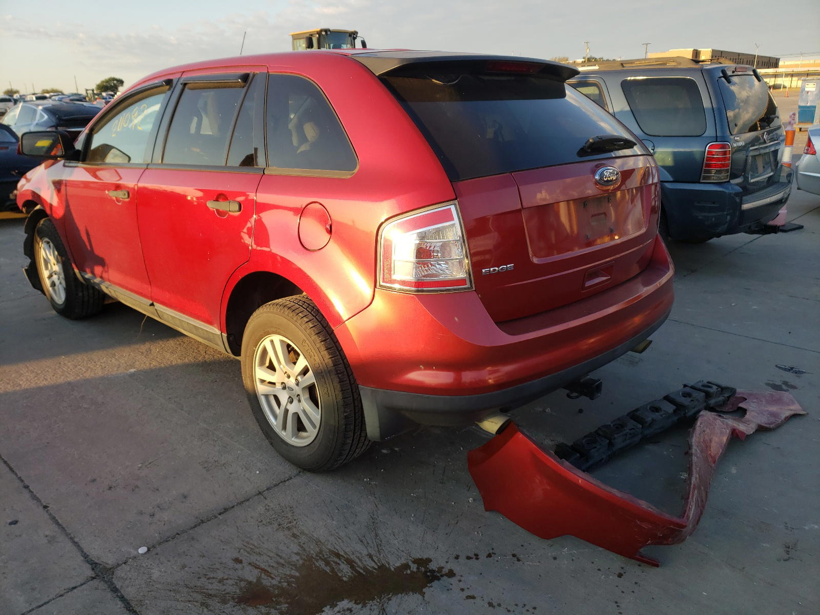 Photo 3 from auction – 2008 FORD EDGE SE with VIN 2FMDK36C88BA01997