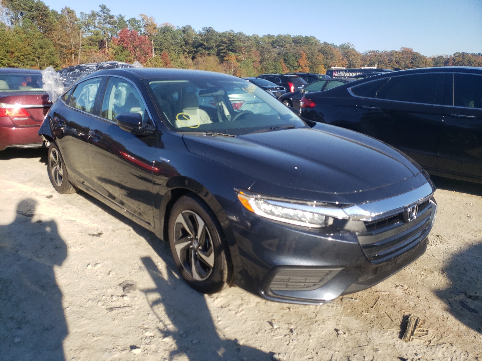 HONDA INSIGHT EX 2022 with VIN 19XZE4F55NE007916 - Photo from auction