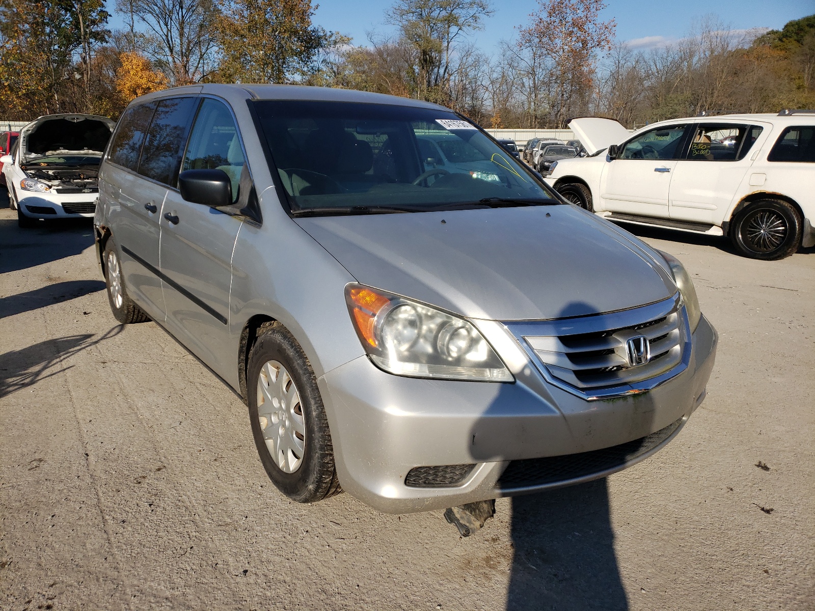 HONDA ODYSSEY LX 2009 with VIN 5FNRL38239B019551 - Photo from auction