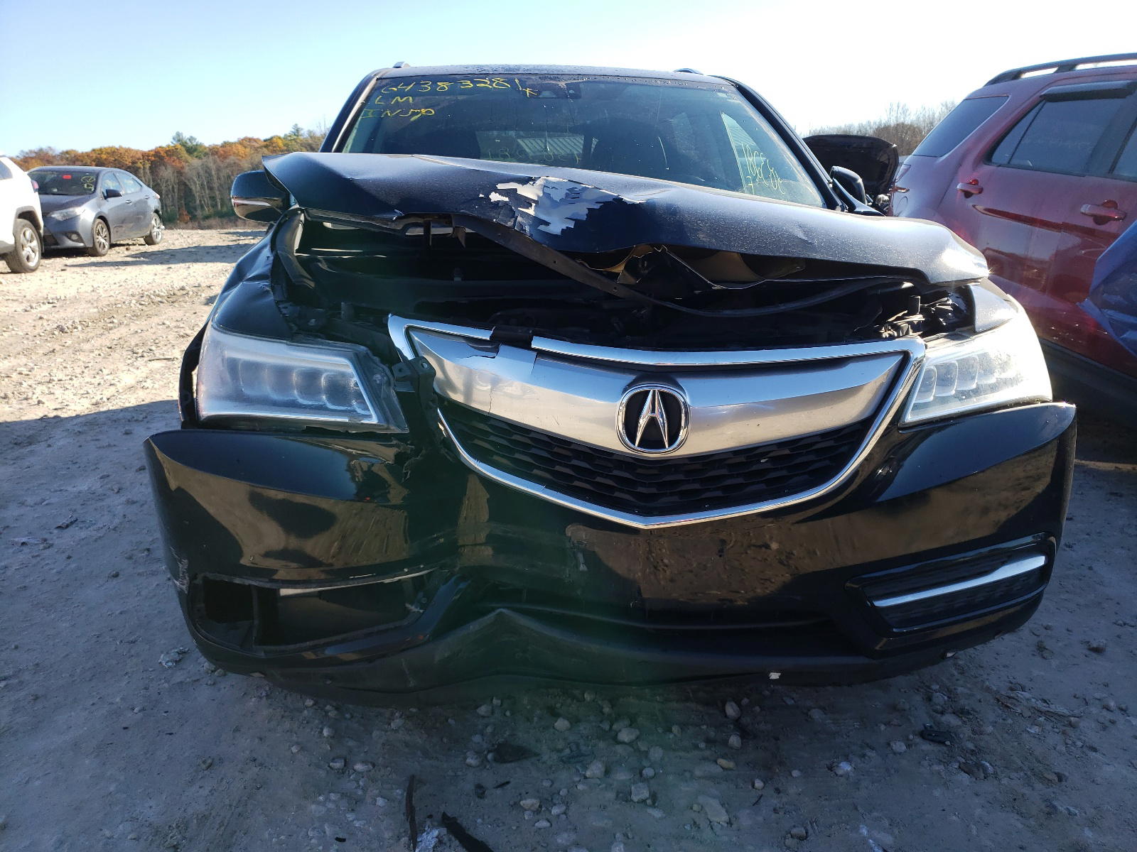 Photo 9 from auction – 2014 ACURA MDX TECHNO with VIN 5FRYD4H45EB009726