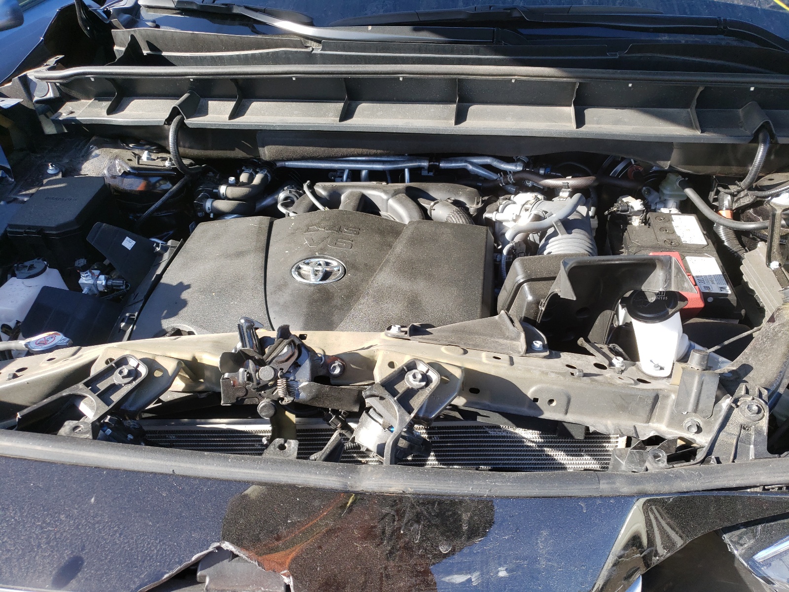 Photo 7 from auction – 2020 TOYOTA HIGHLANDER with VIN 5TDGZRBH7LS031260