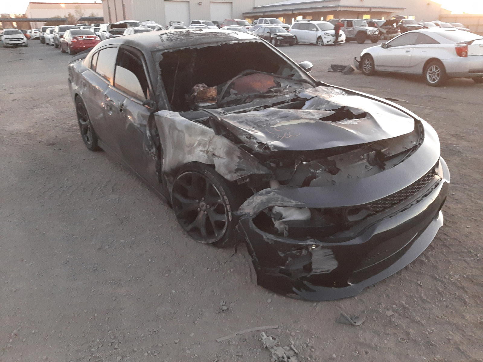 DODGE CHARGER R/ 2019 with VIN 2C3CDXCT2KH597994 - Photo from auction