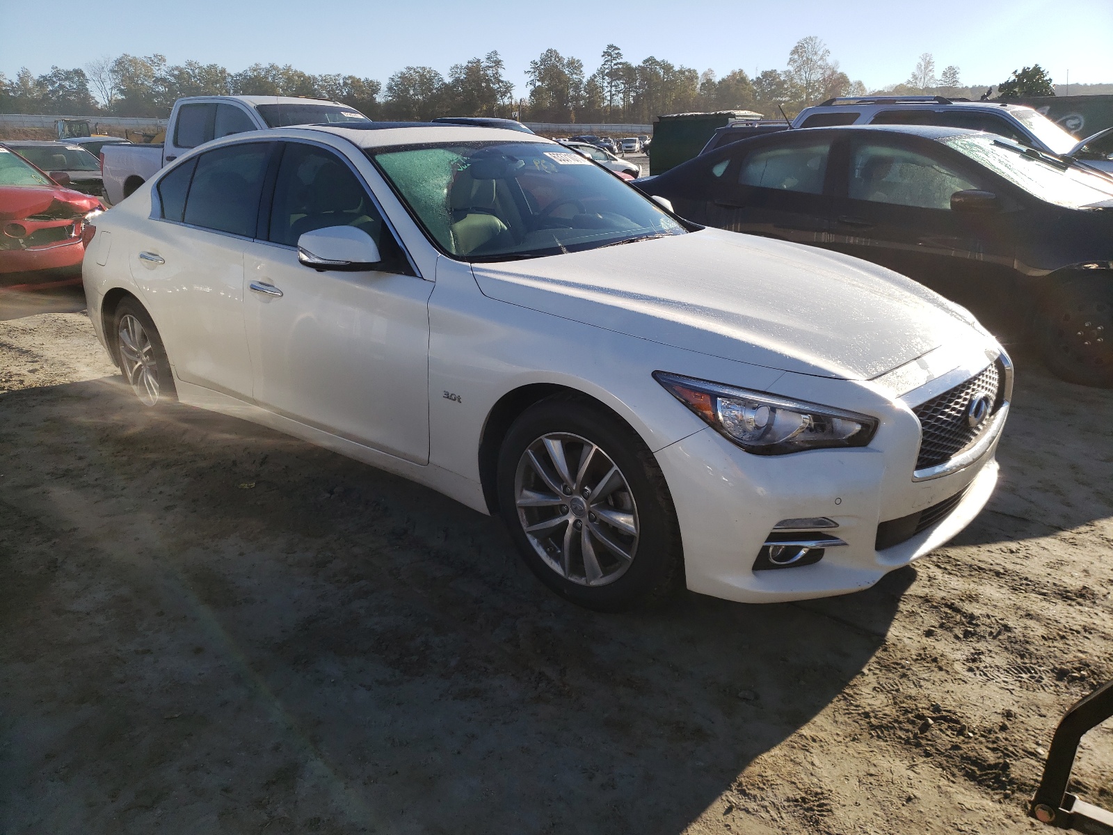Photo 1 from auction – 2016 INFINITI Q50 PREMIU with VIN JN1EV7AP1GM301121