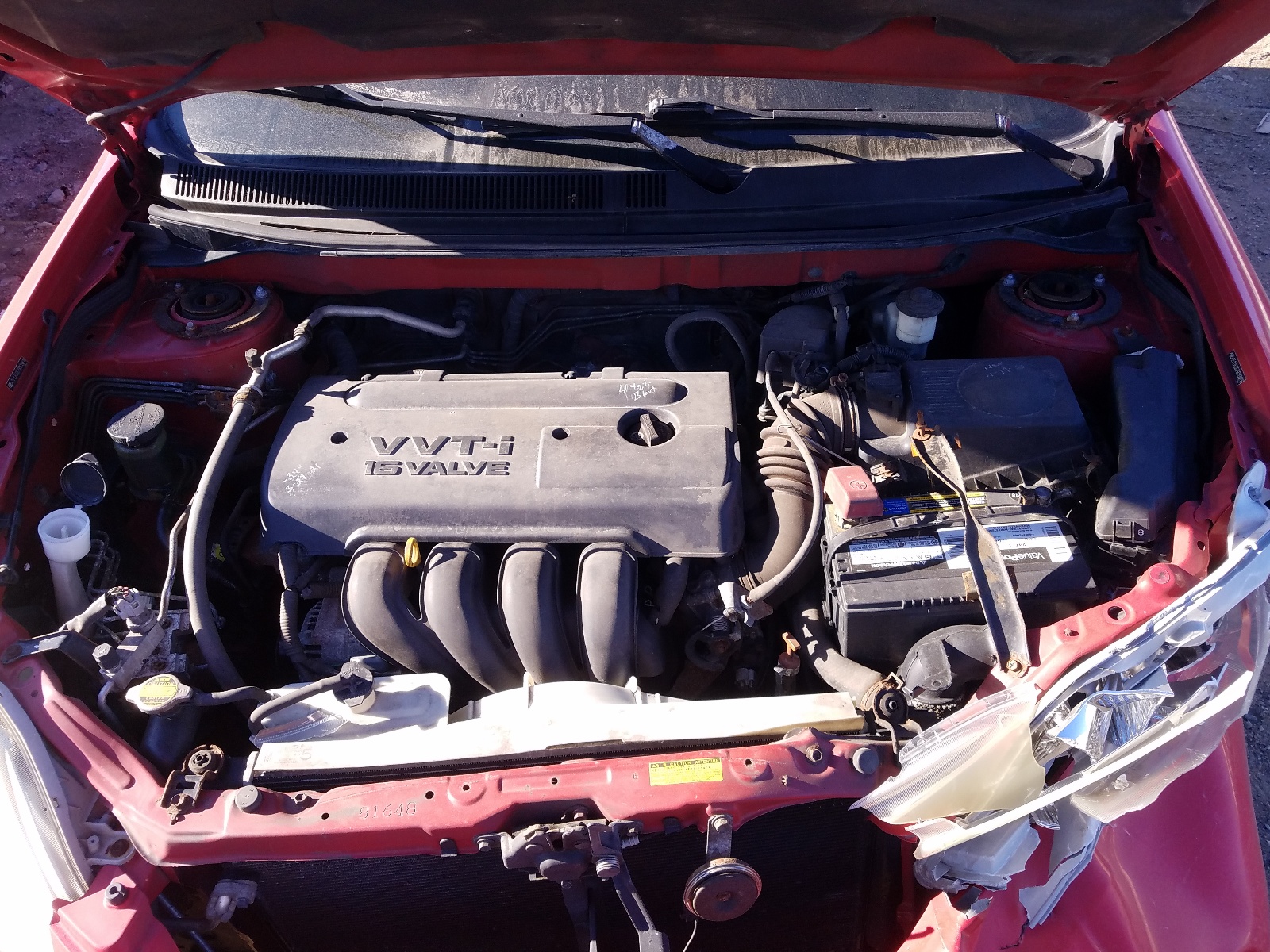 Photo 7 from auction – 2006 TOYOTA COROLLA MA with VIN 2T1LR32E76C559816