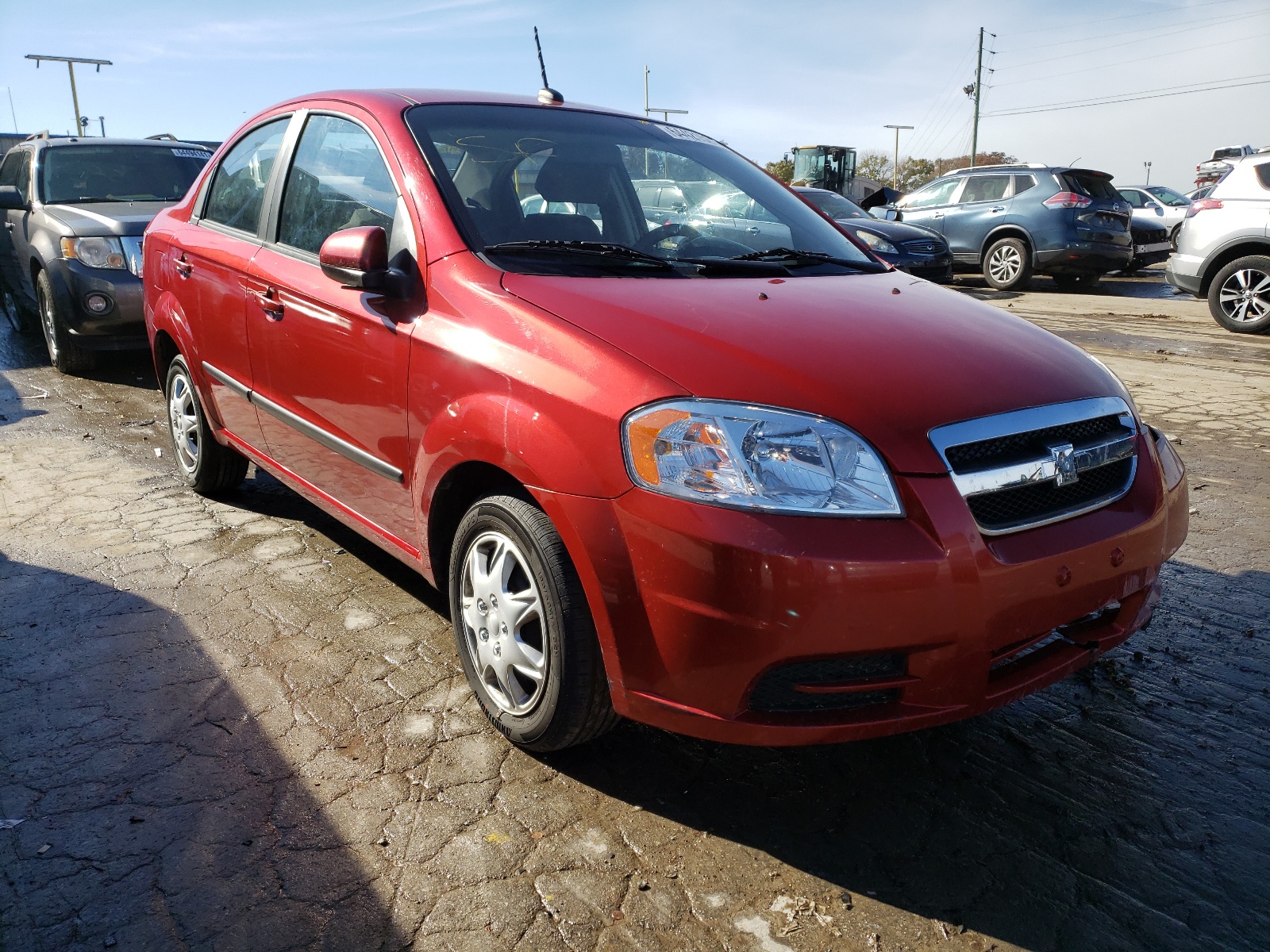 Photo 1 from auction – 2010 CHEVROLET AVEO LS with VIN KL1TD5DE1AB055235