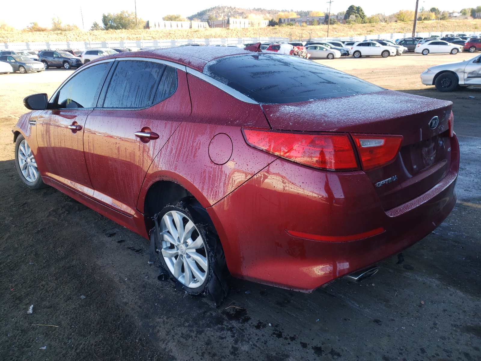 Photo 3 from auction – 2014 KIA OPTIMA EX with VIN 5XXGM4A77EG326194