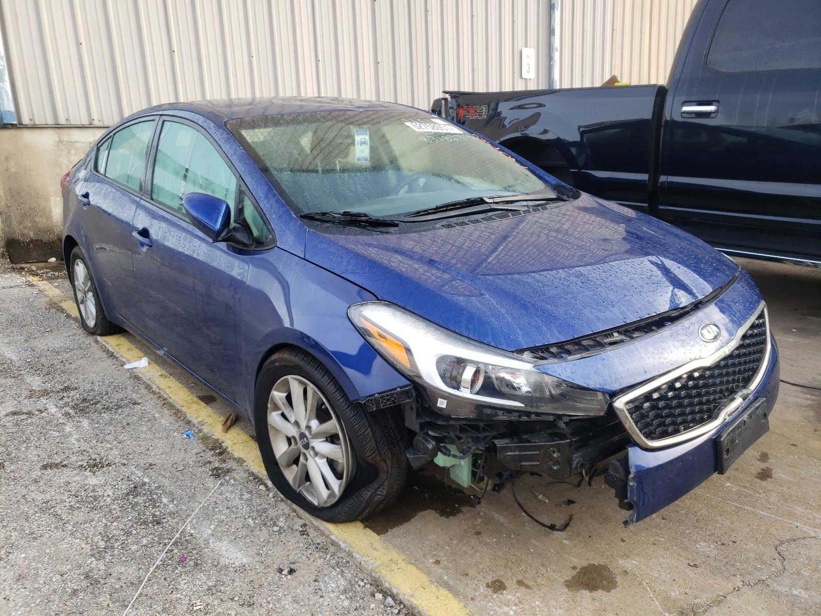 KIA FORTE LX 2017 with VIN 3KPFL4A70HE132151 - Photo from auction