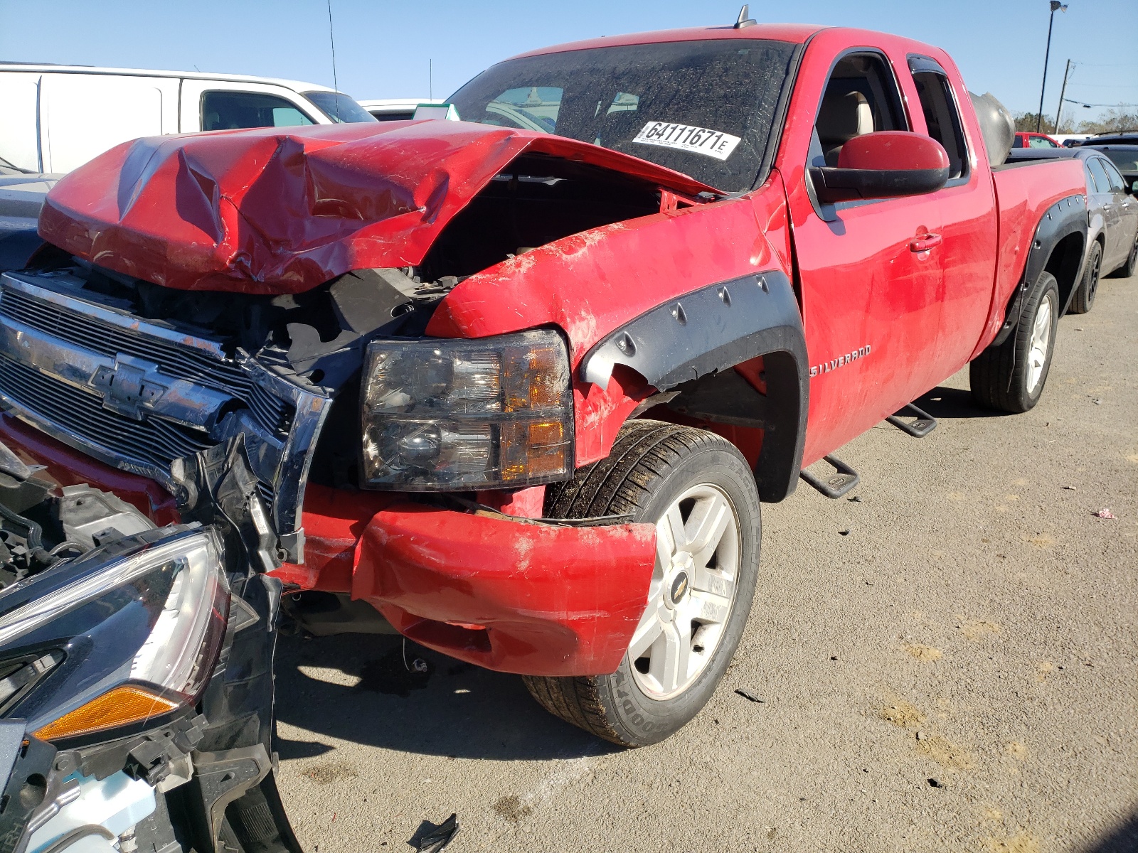Photo 2 from auction – 2008 CHEVROLET SILVERADO with VIN 1GCEK19J48Z231167