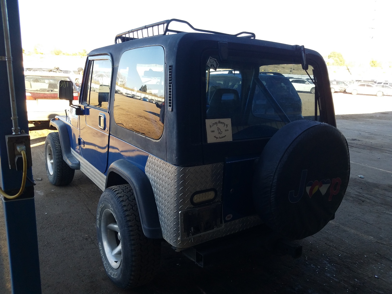 Photo 3 from auction – 1990 JEEP WRANGLER / with VIN 2J4FY19E8LJ545843