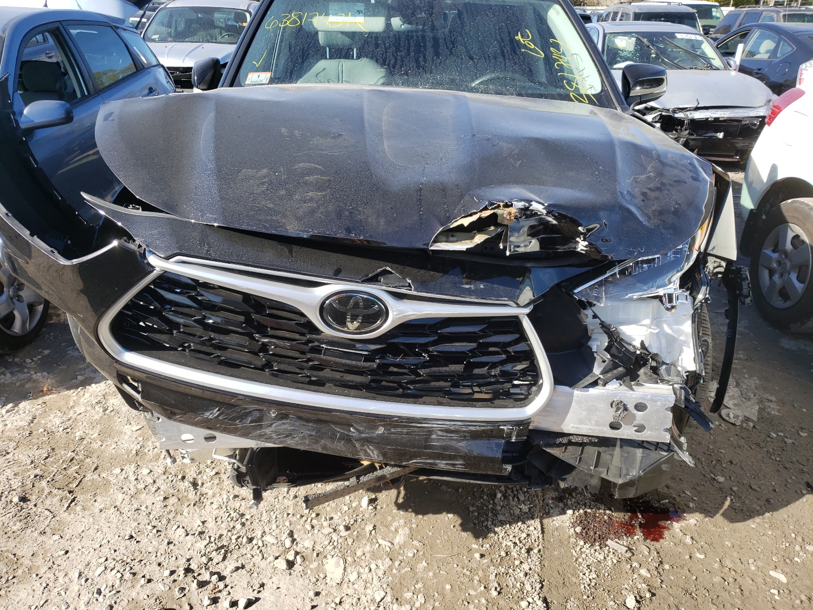 Photo 9 from auction – 2020 TOYOTA HIGHLANDER with VIN 5TDGZRBH7LS031260