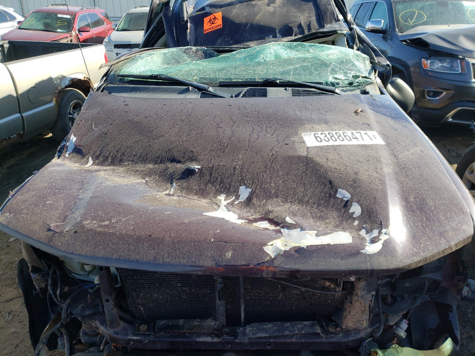 Photo 7 from auction – 2008 CHEVROLET TRAILBLAZE with VIN 1GNDT13S882108739