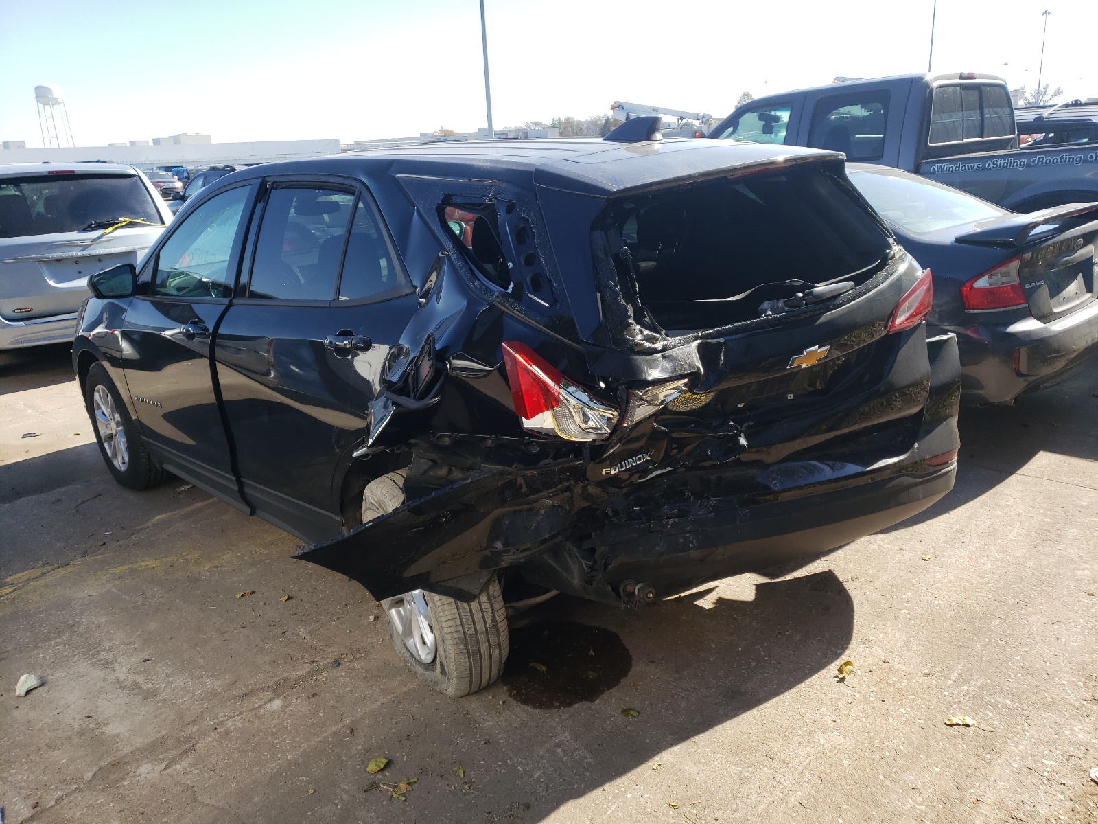 Photo 3 from auction – 2019 CHEVROLET EQUINOX LS with VIN 3GNAXHEV4KL274303