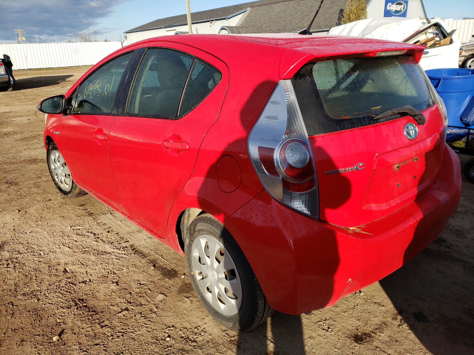 Photo 3 from auction – 2012 TOYOTA PRIUS C with VIN JTDKDTB3XC1517424