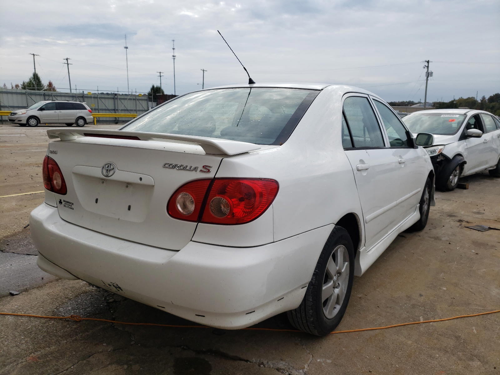 Photo 4 from auction – 2008 TOYOTA COROLLA with VIN 2T1BR32E88C895067