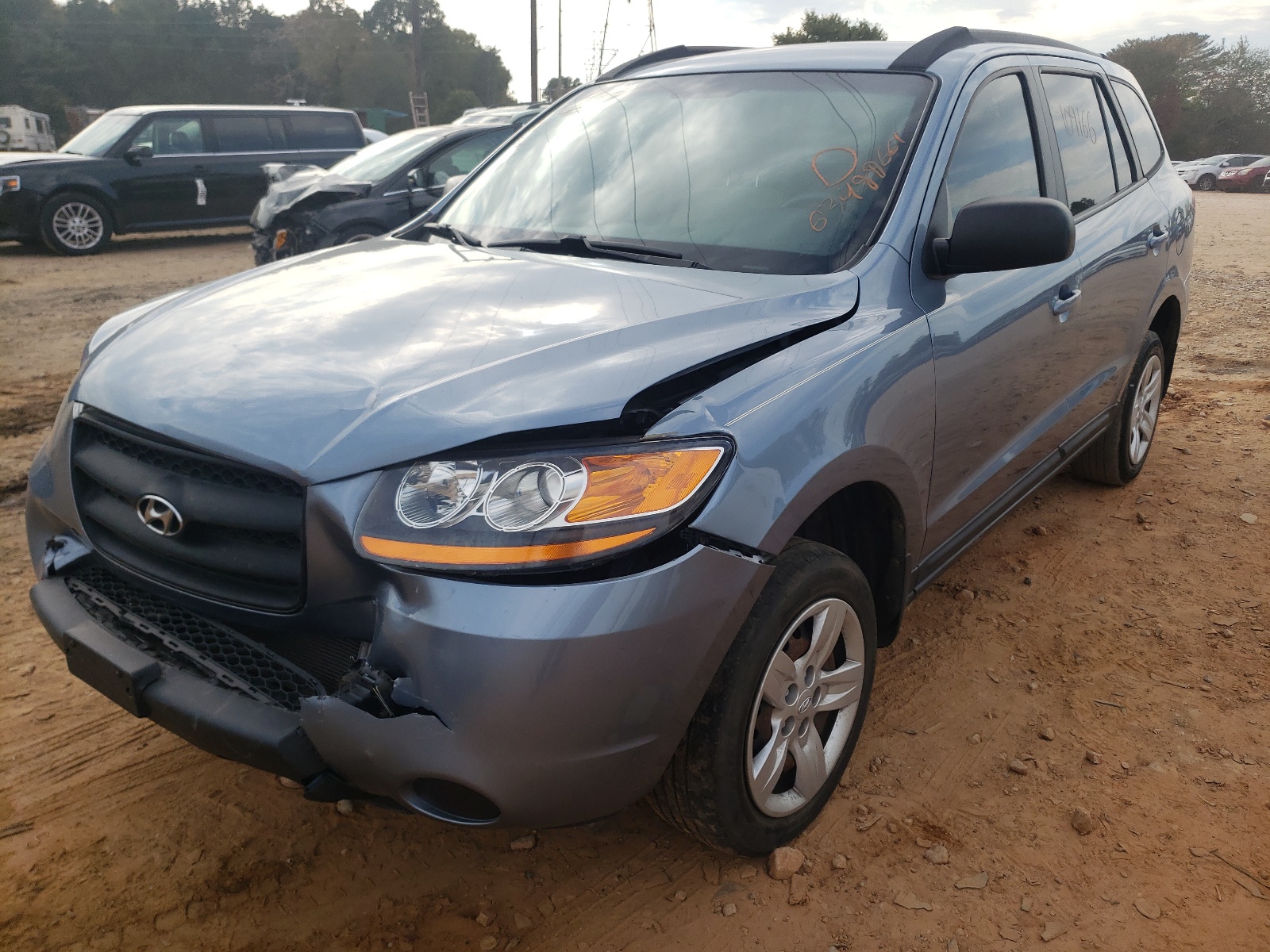 Photo 2 from auction – 2009 HYUNDAI SANTA FE G with VIN 5NMSG13D09H305911