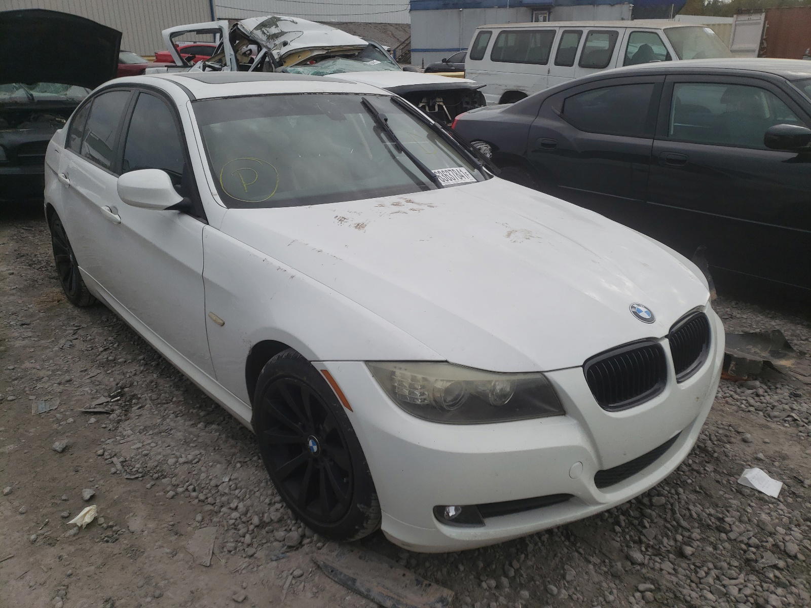BMW 328 I 2009 with VIN WBAPH73569A174005 - Photo from auction
