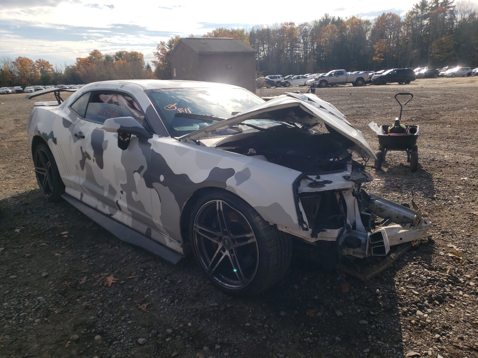 Photo 1 from auction – 2014 CHEVROLET CAMARO 2SS with VIN 2G1FK1EJ3E9279770
