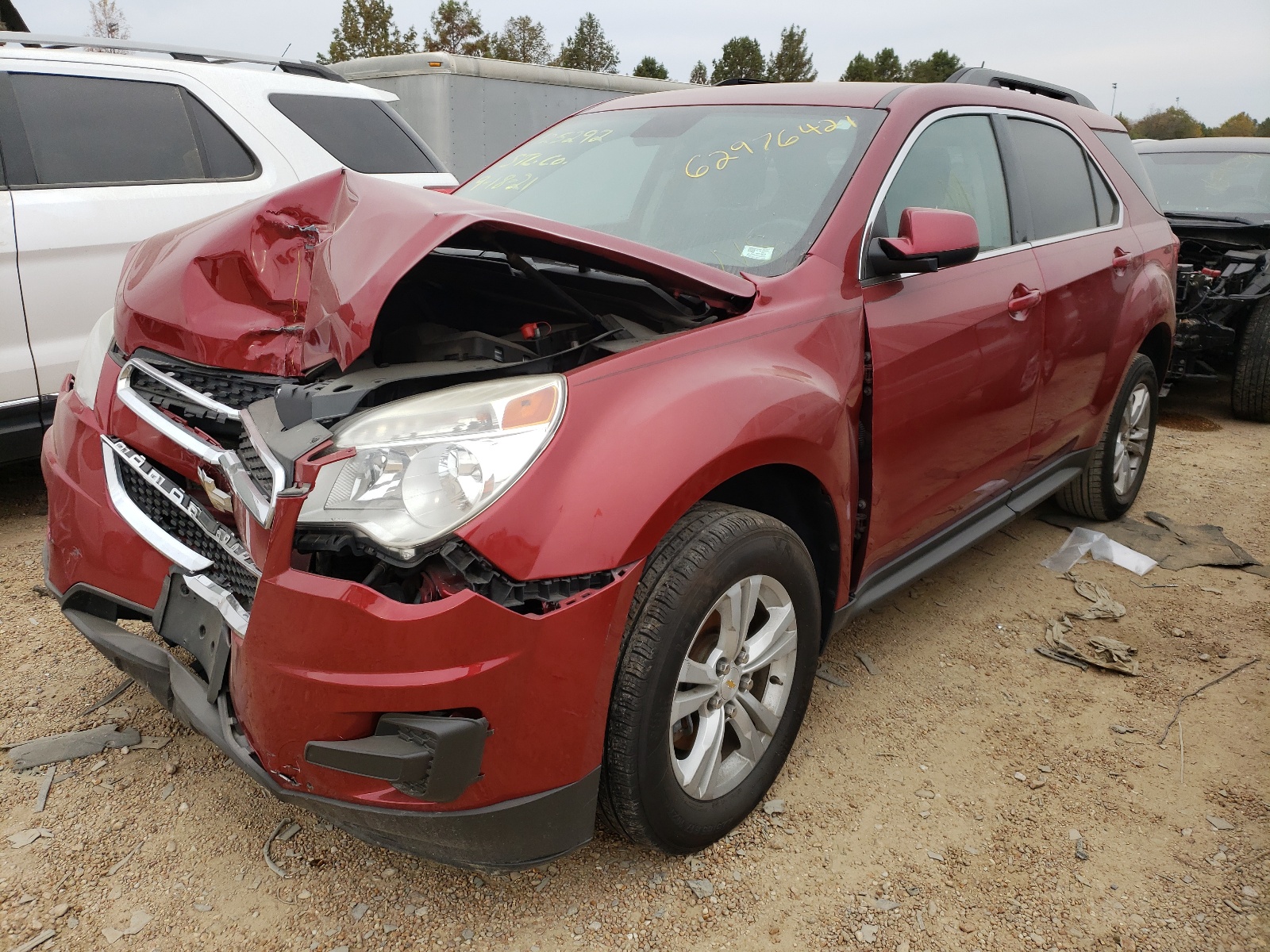 Photo 2 from auction – 2013 CHEVROLET EQUINOX LT with VIN 2GNALDEK3D1163515