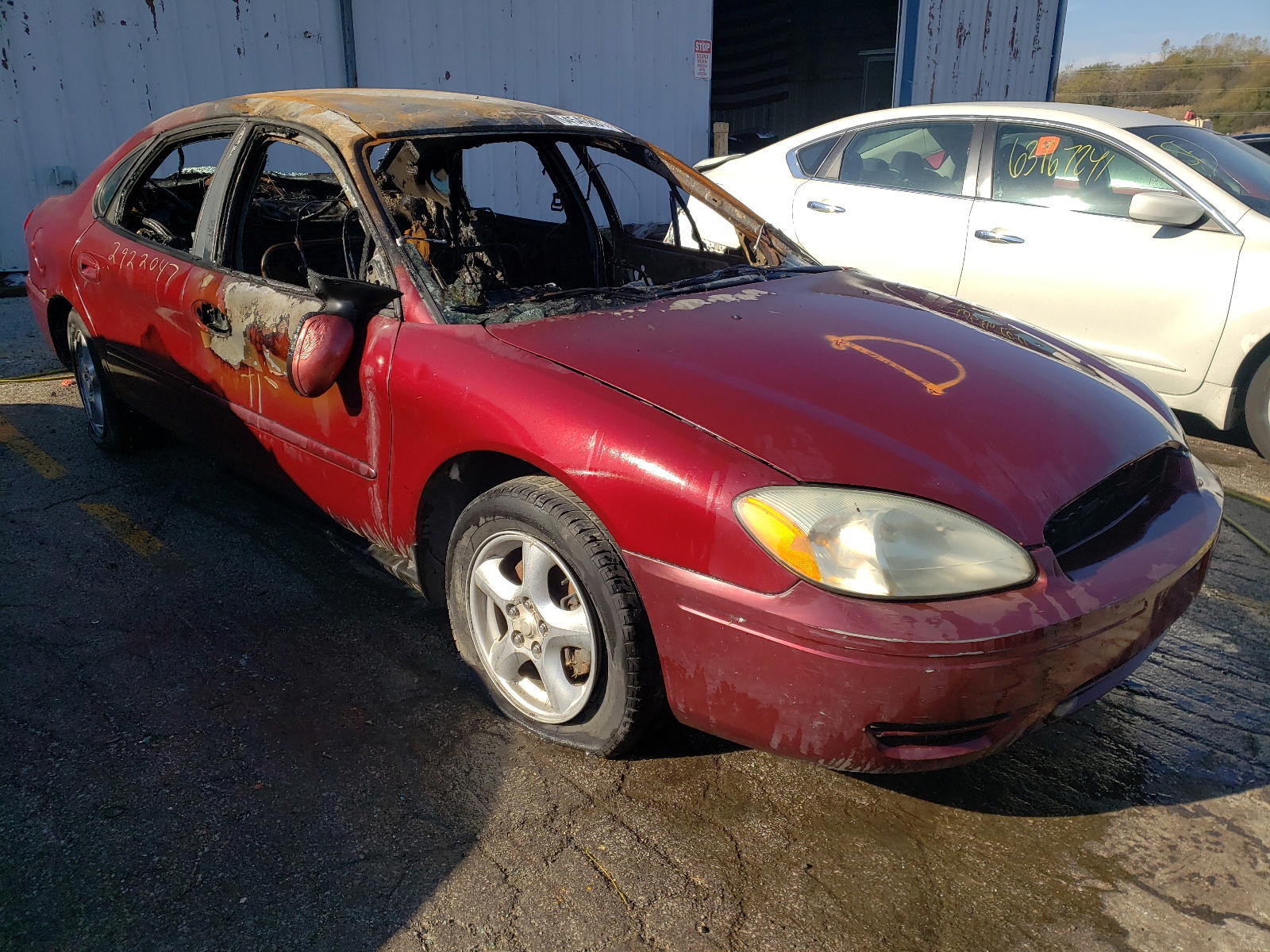 FORD TAURUS SE 2004 with VIN 1FAFP53U44A125557 - Photo from auction