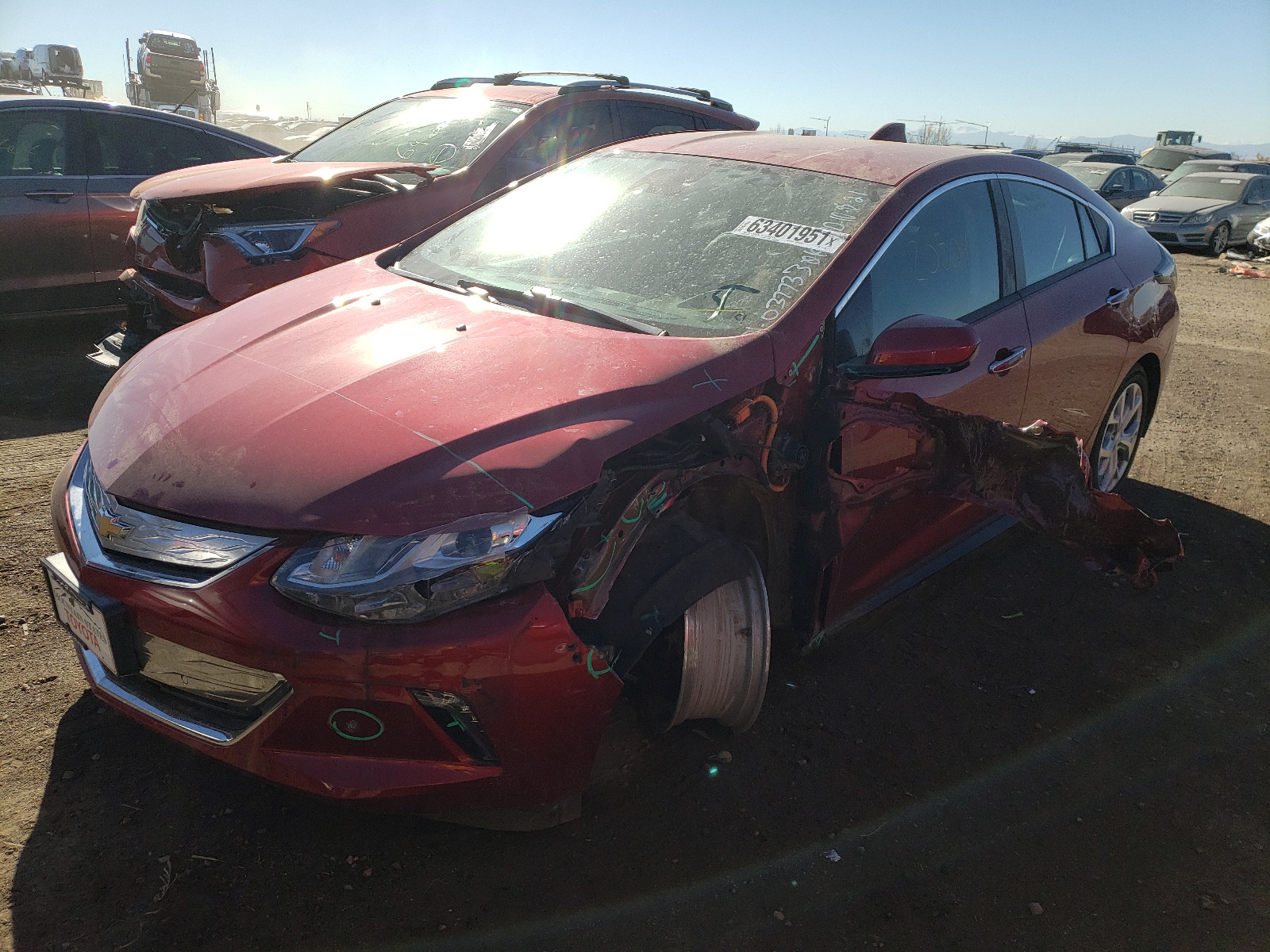 Photo 2 from auction – 2018 CHEVROLET VOLT PREMI with VIN 1G1RB6S57JU117378