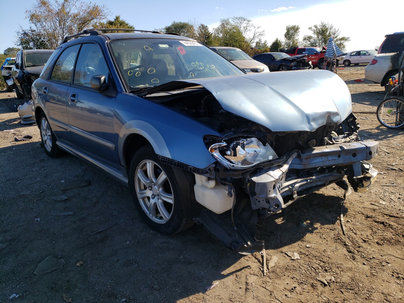 SUBARU IMPREZA OU 2007 with VIN JF1GG63647G801003 - Photo from auction