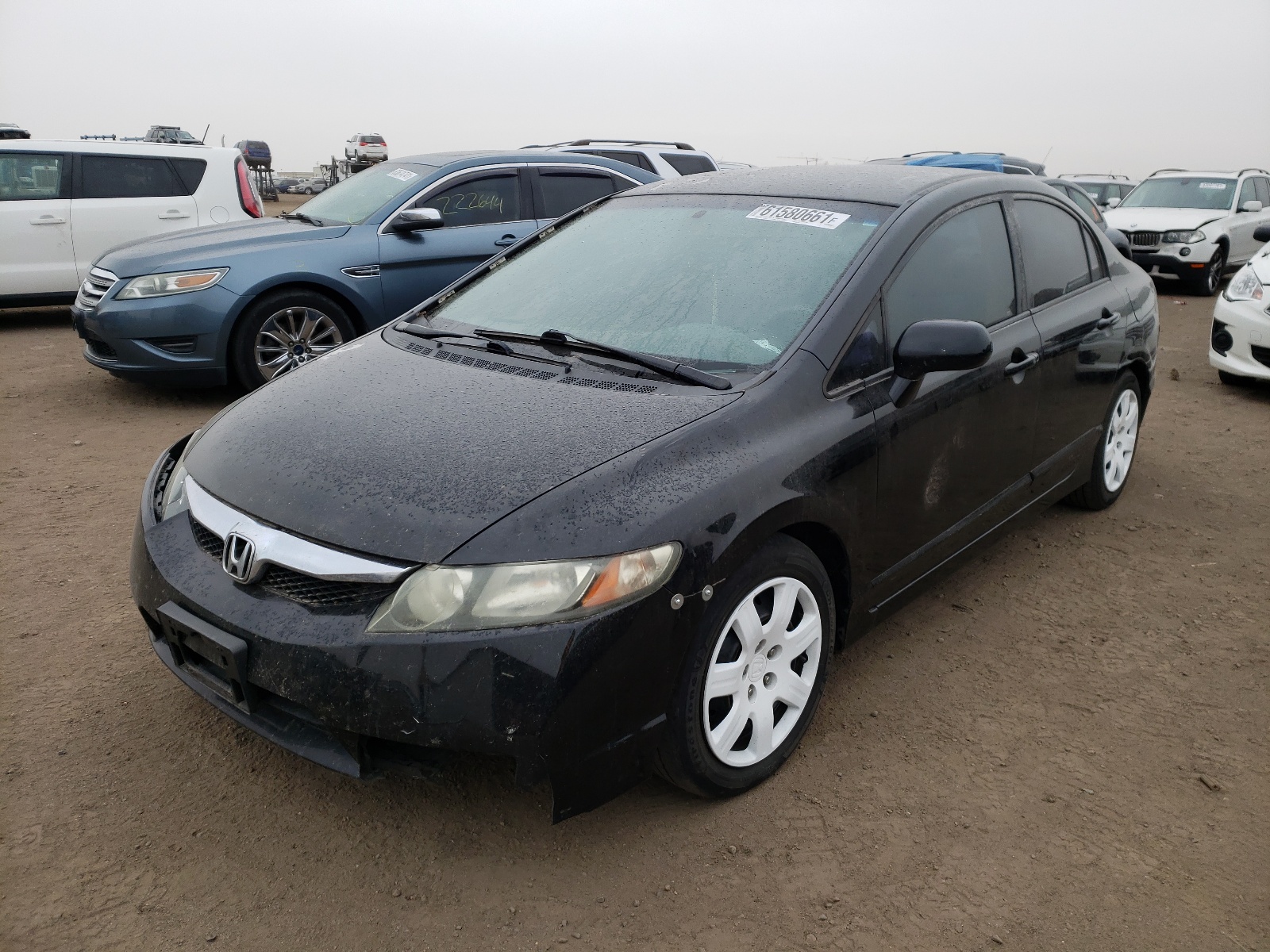 Photo 2 from auction – 2010 HONDA CIVIC LX with VIN 2HGFA1F55AH584328