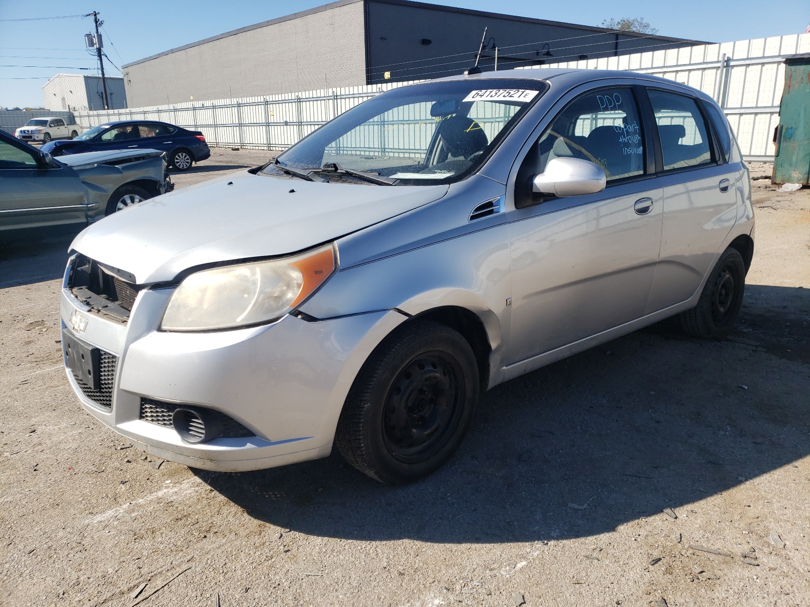 Photo 2 from auction – 2009 CHEVROLET AVEO LS with VIN KL1TD66E79B377778