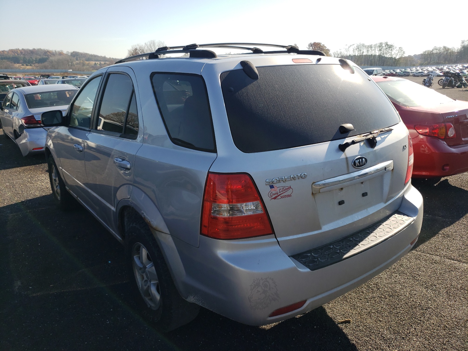 Photo 3 from auction – 2007 KIA SORENTO EX with VIN KNDJC736075717371